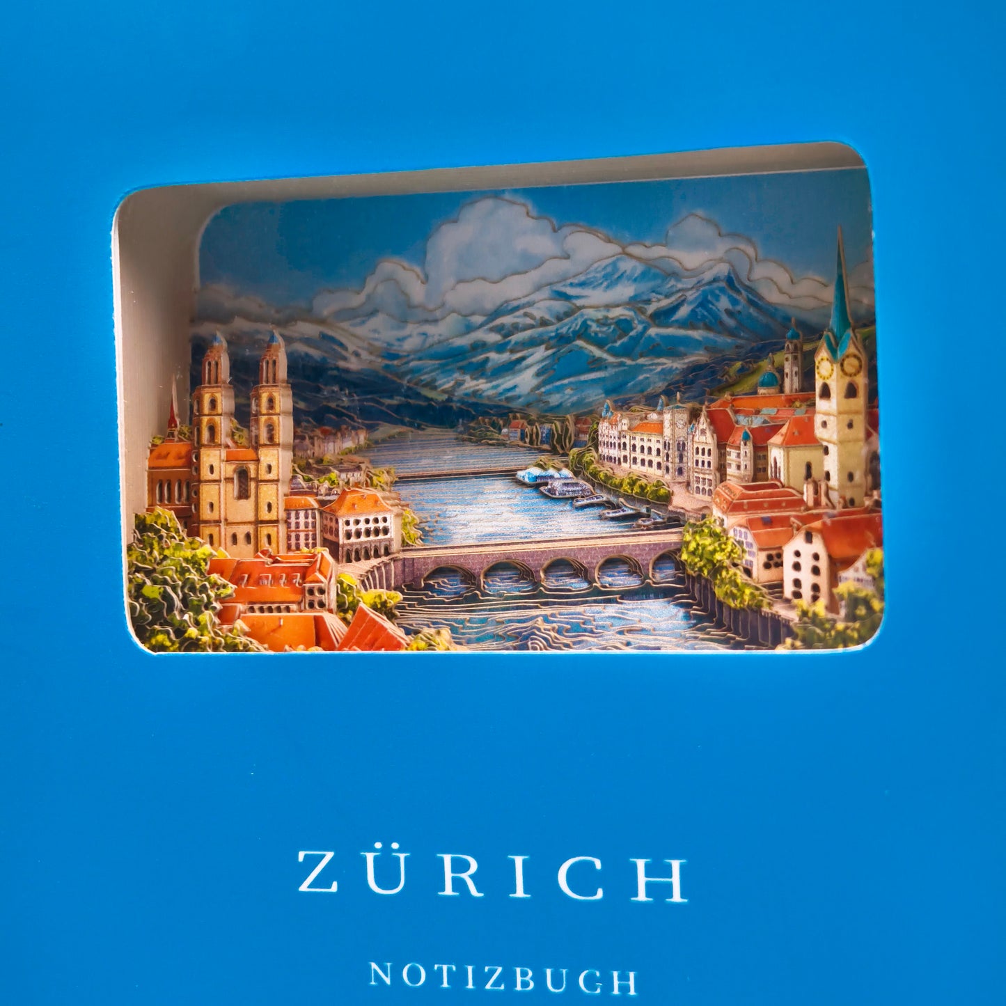 3D Notizbuch Zürich