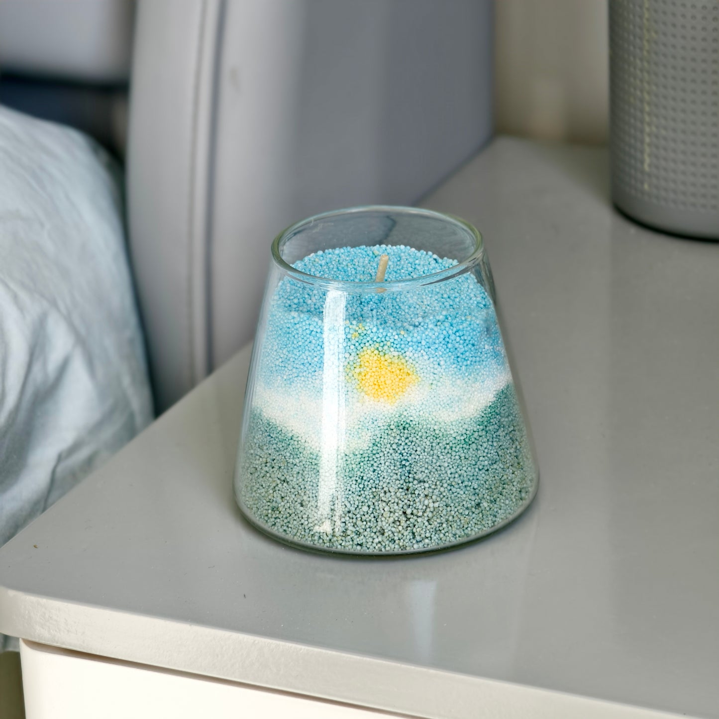 DIY-Sandkerze "Gebirgszauber"
