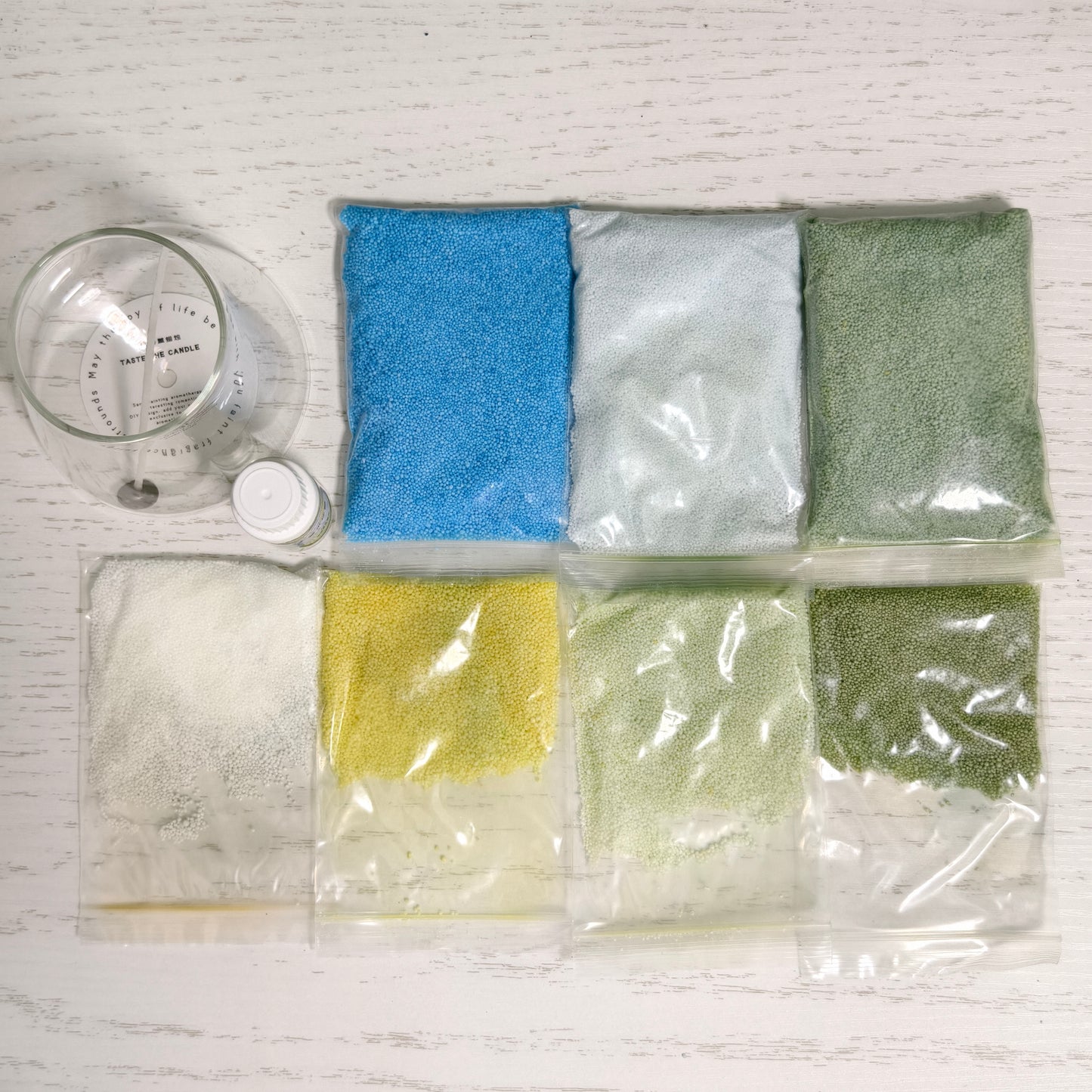 DIY-Sandkerze "Gebirgszauber"