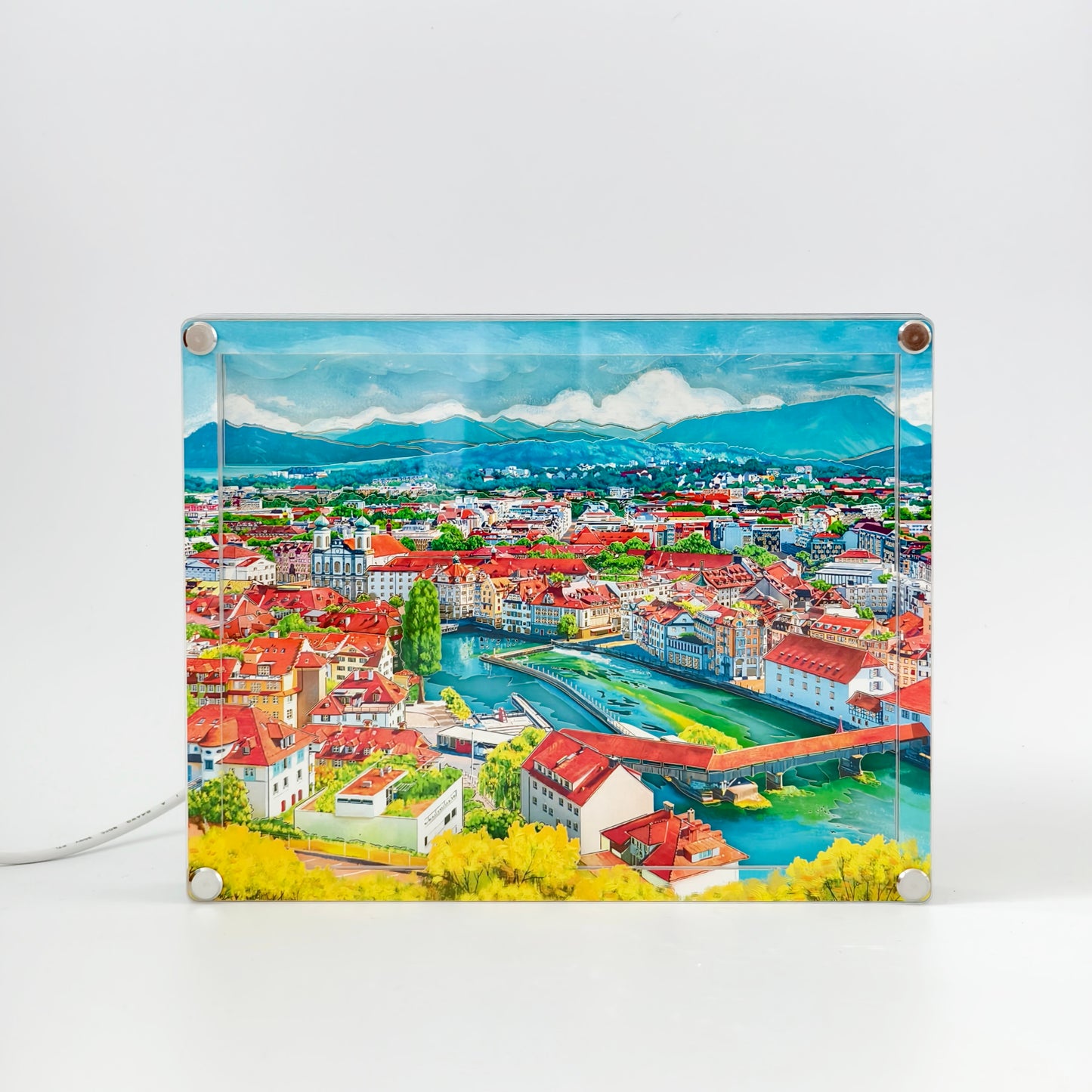 Luzern Leuchtbild