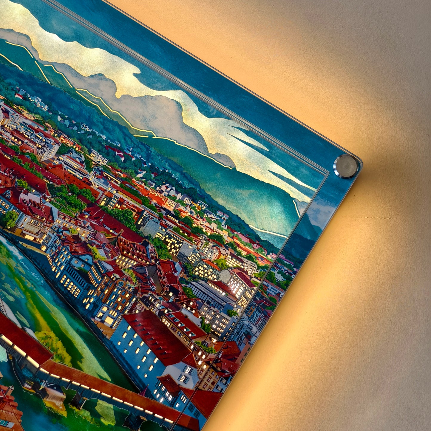 Luzern Leuchtbild
