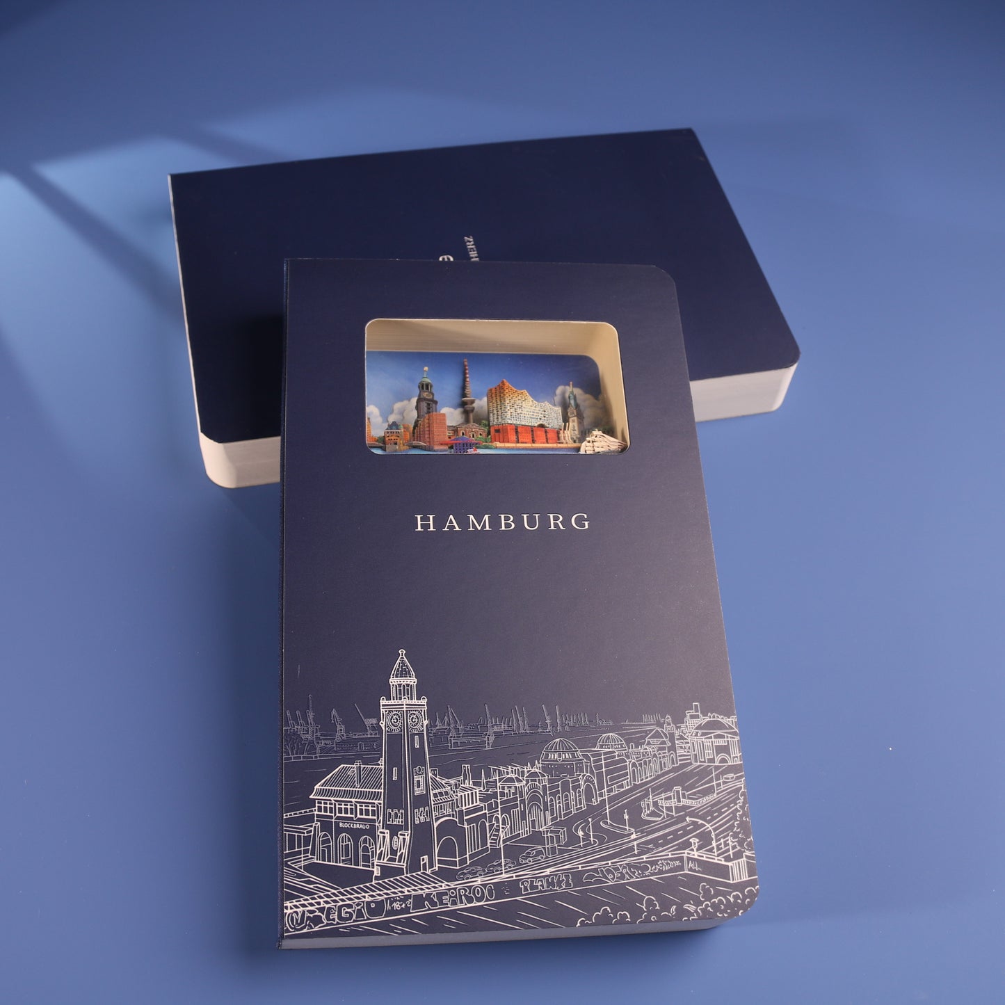 3D Notizbuch Hamburg