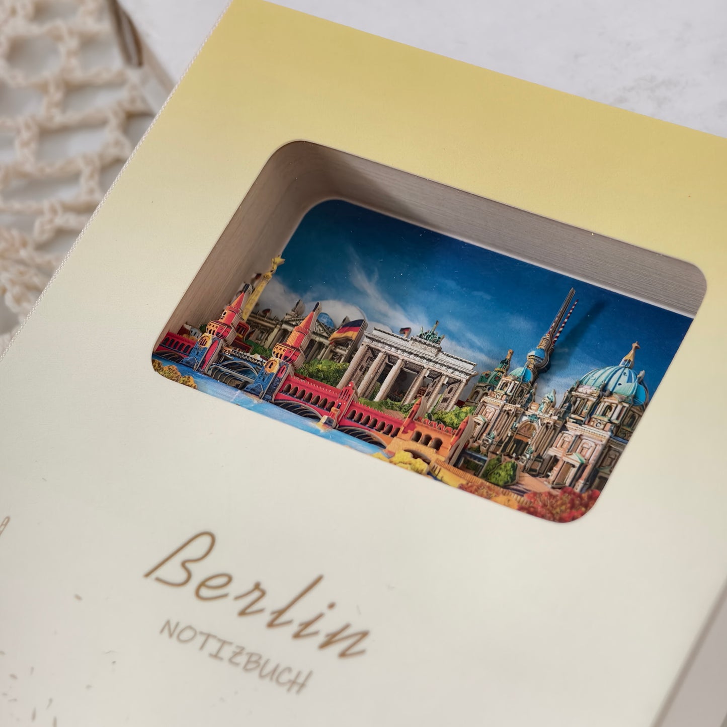 3D Notizbuch Berlin