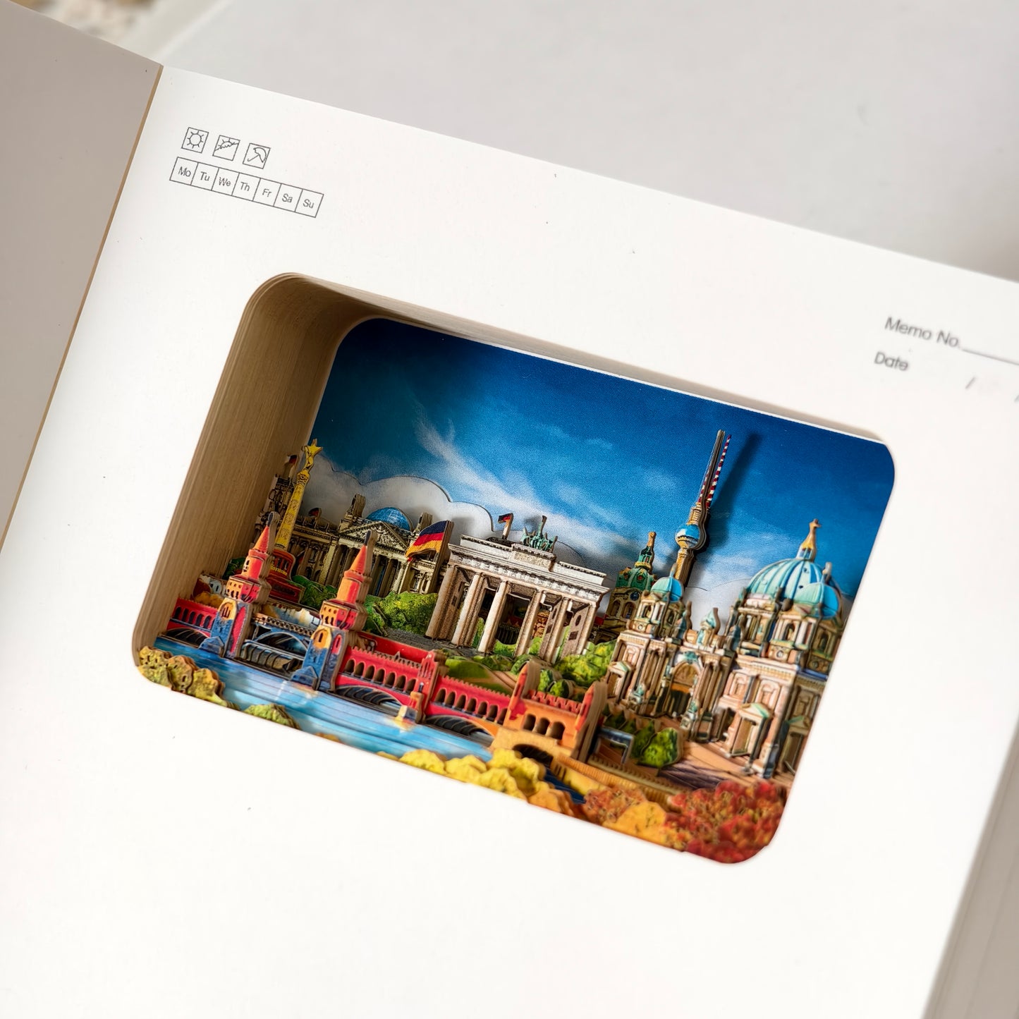 3D Notizbuch Berlin