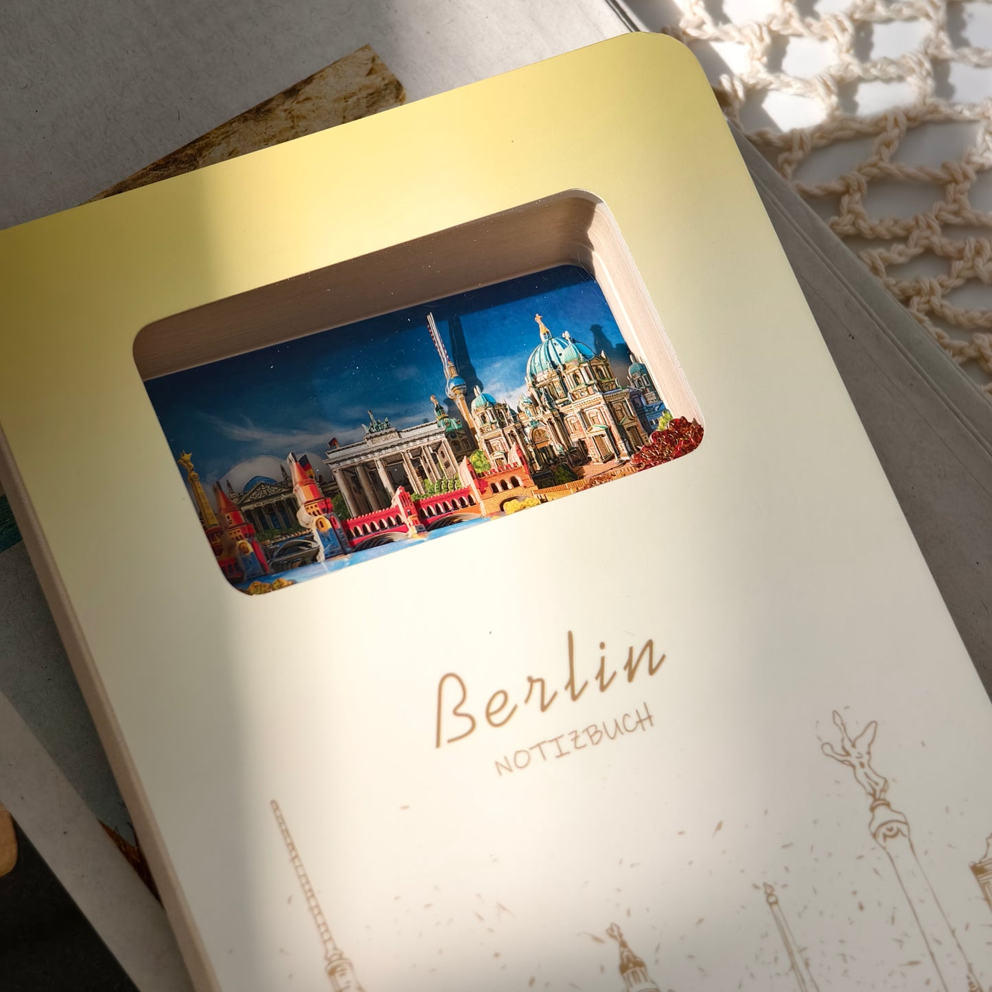 3D Notizbuch Berlin