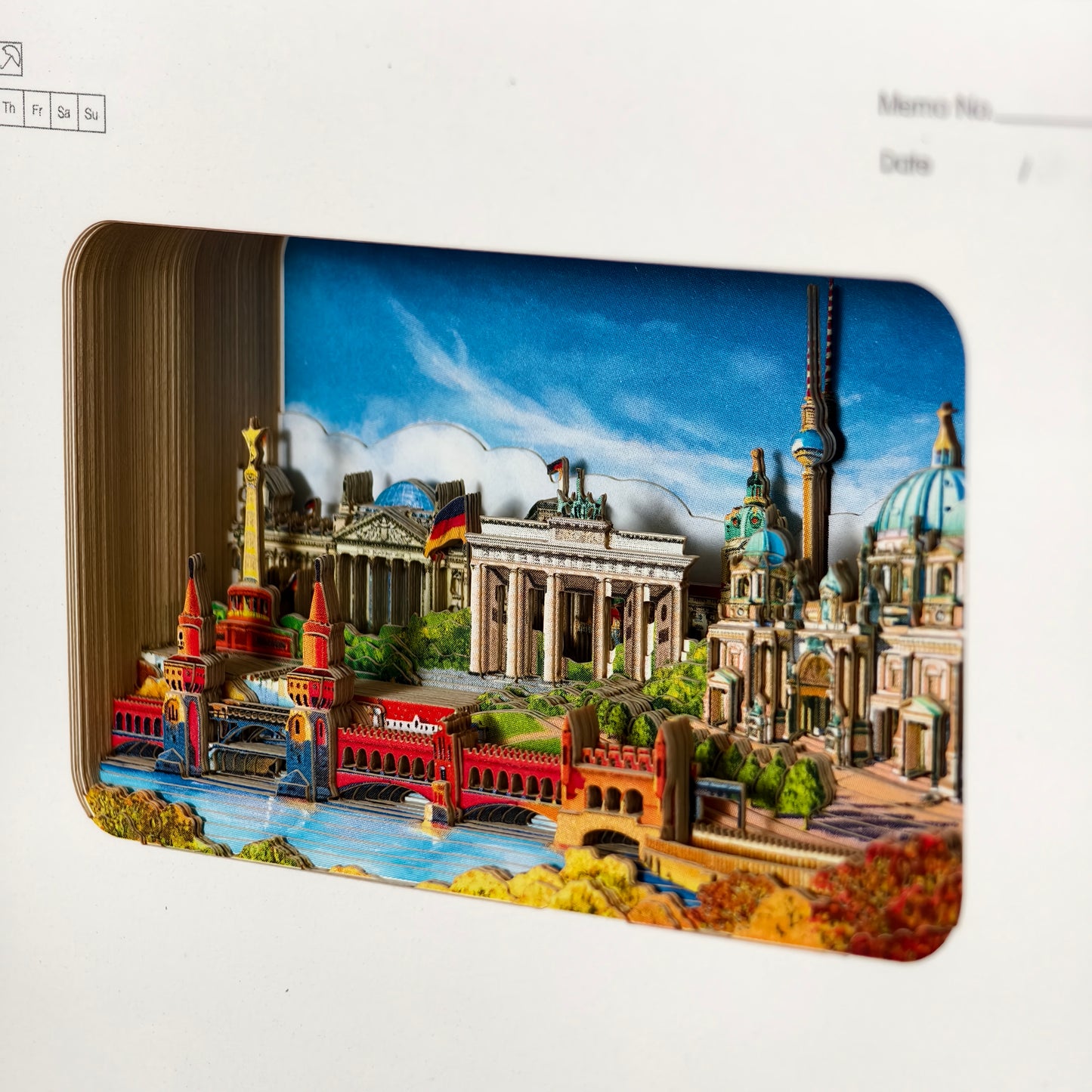 3D Notizbuch Berlin