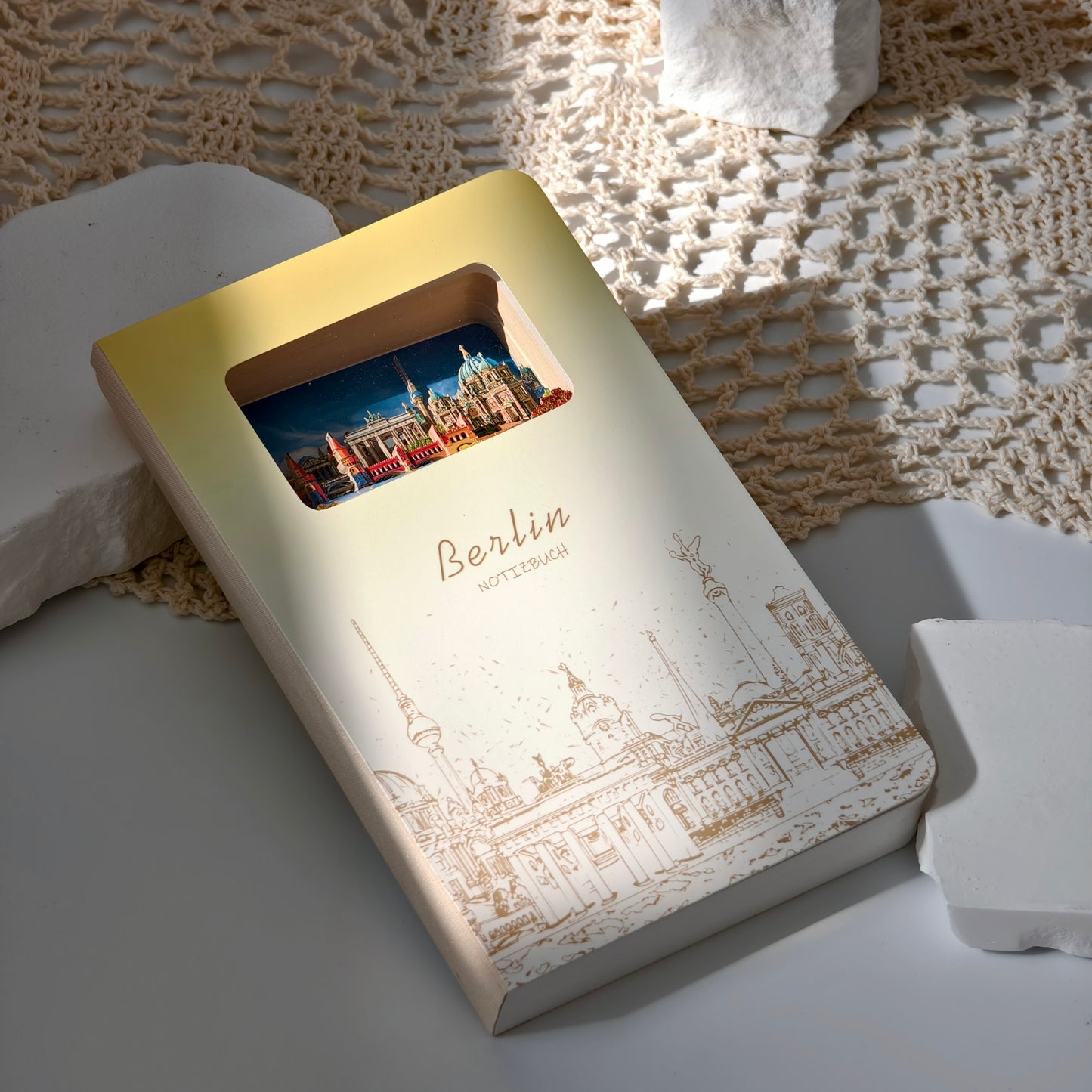 3D Notizbuch Berlin