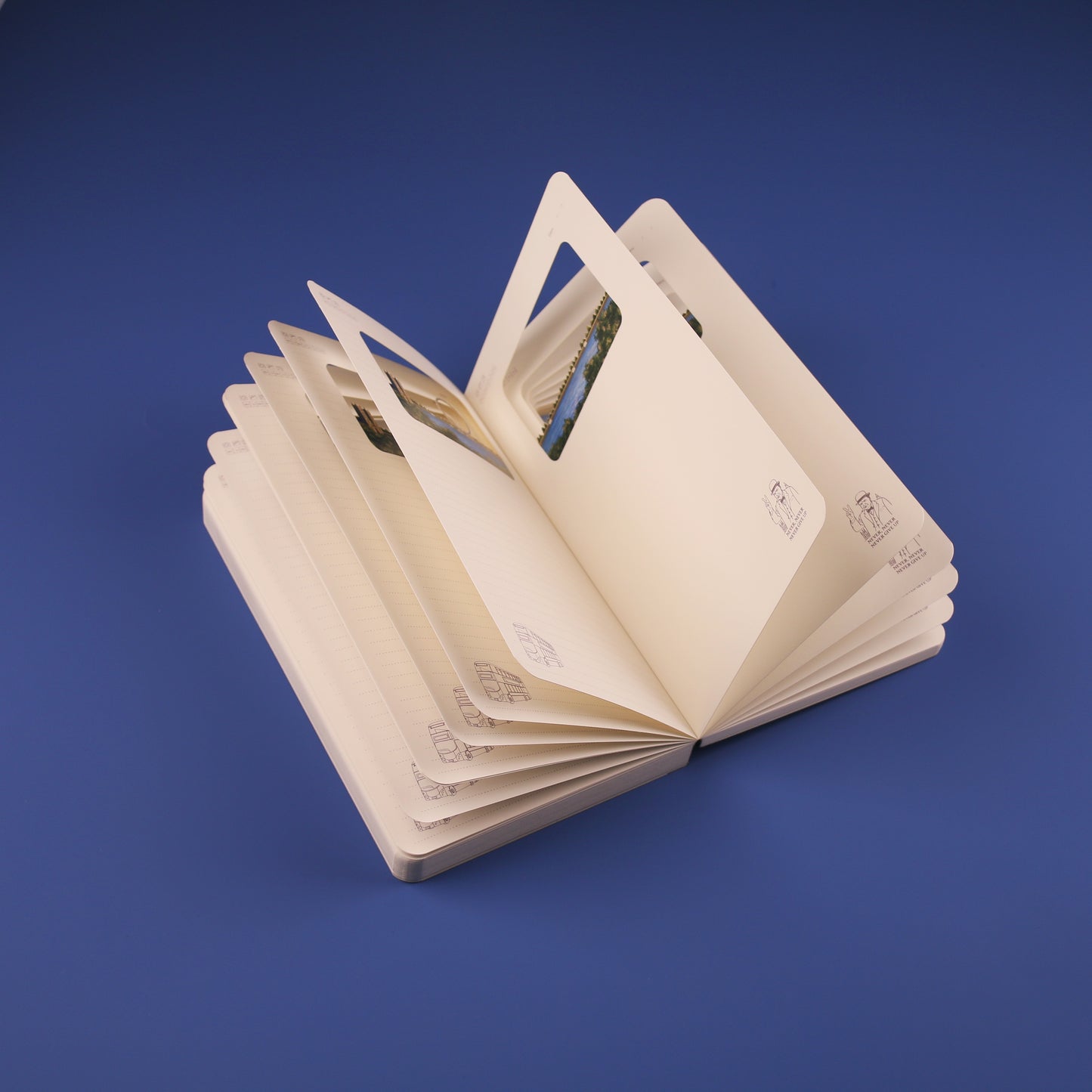 3D-Notizbuch London
