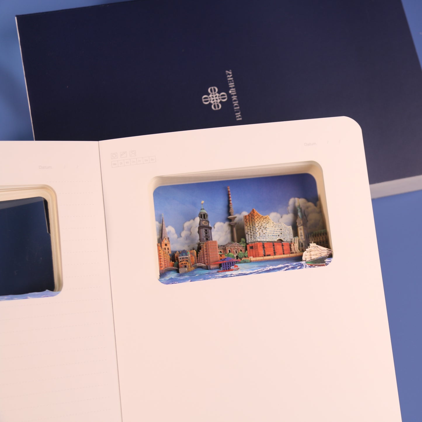 3D Notizbuch Hamburg