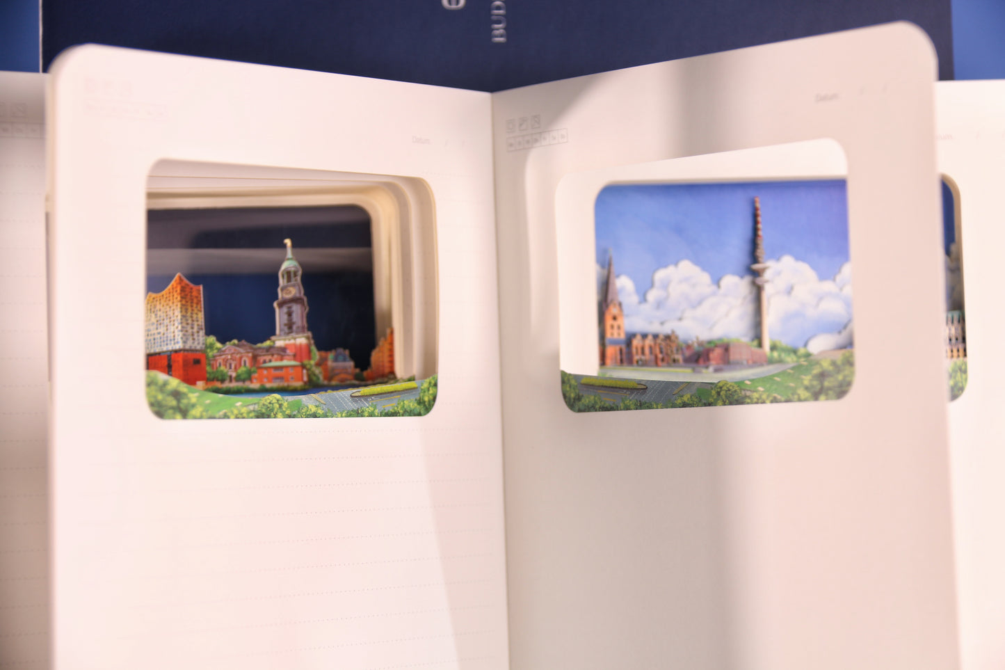 3D Notizbuch Hamburg
