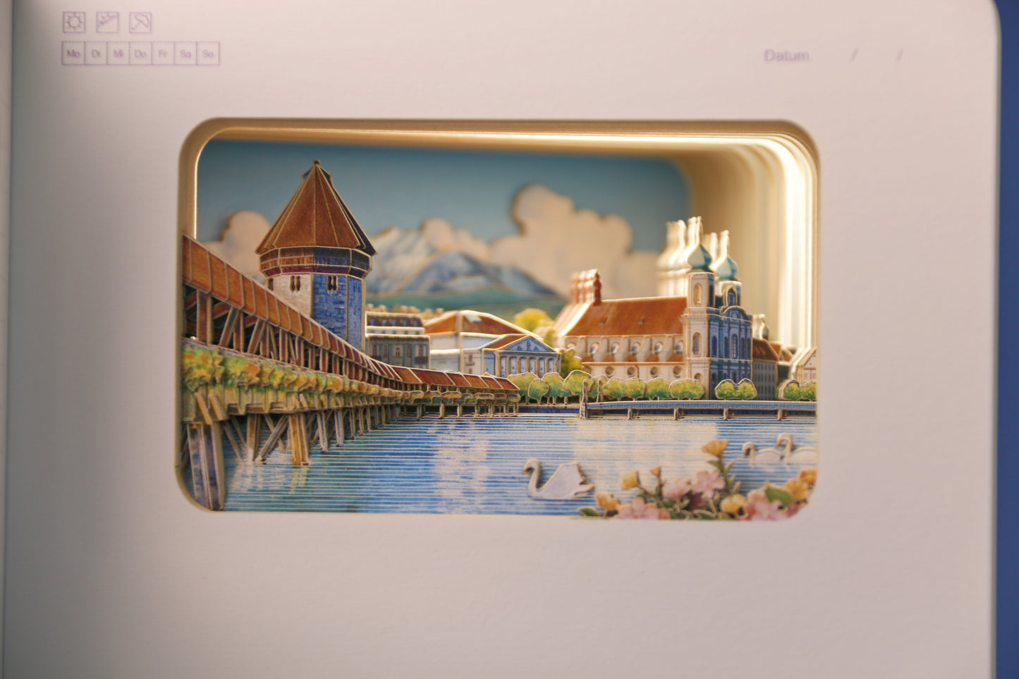 3D-Notizbuch Luzern