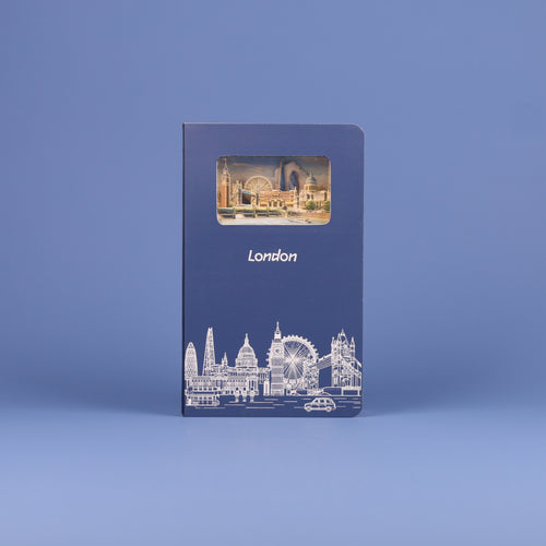 3D-Notizbuch London