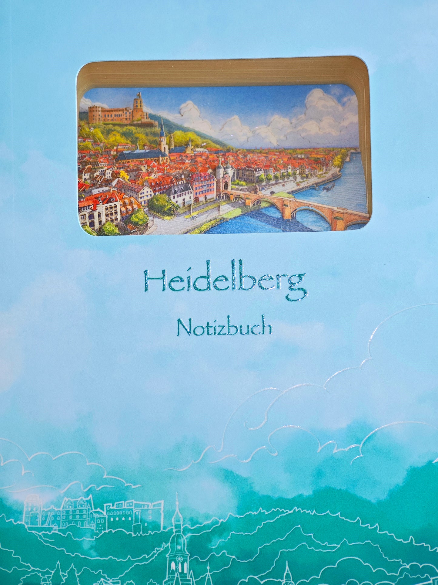 3D-Notizbuch Heildelberg