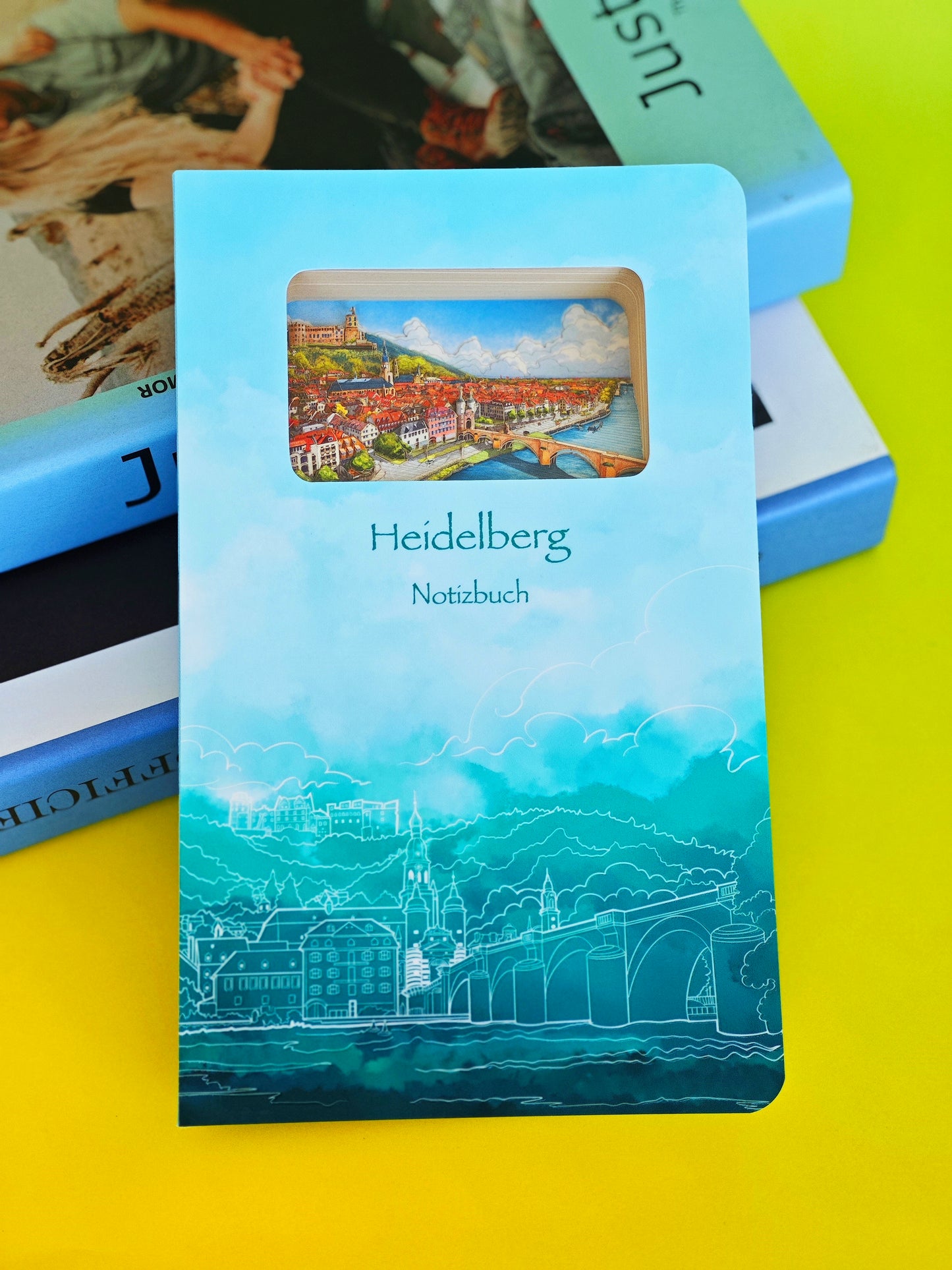 3D-Notizbuch Heildelberg