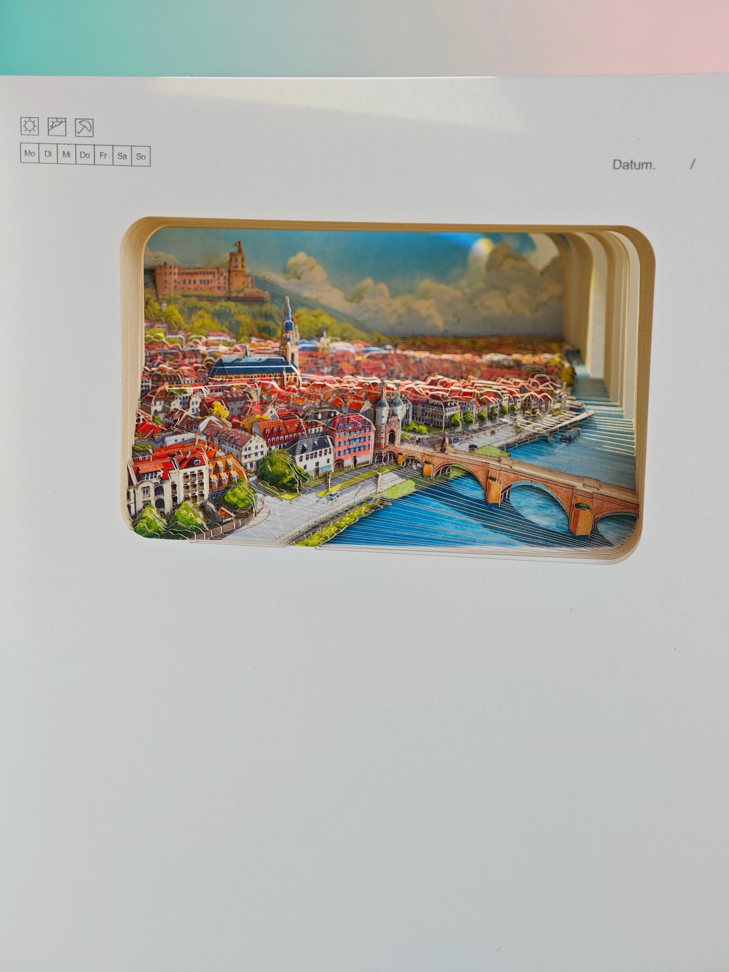 3D-Notizbuch Heildelberg