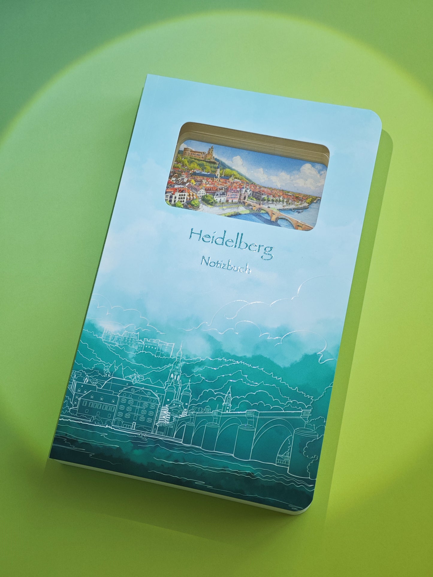 3D-Notizbuch Heildelberg
