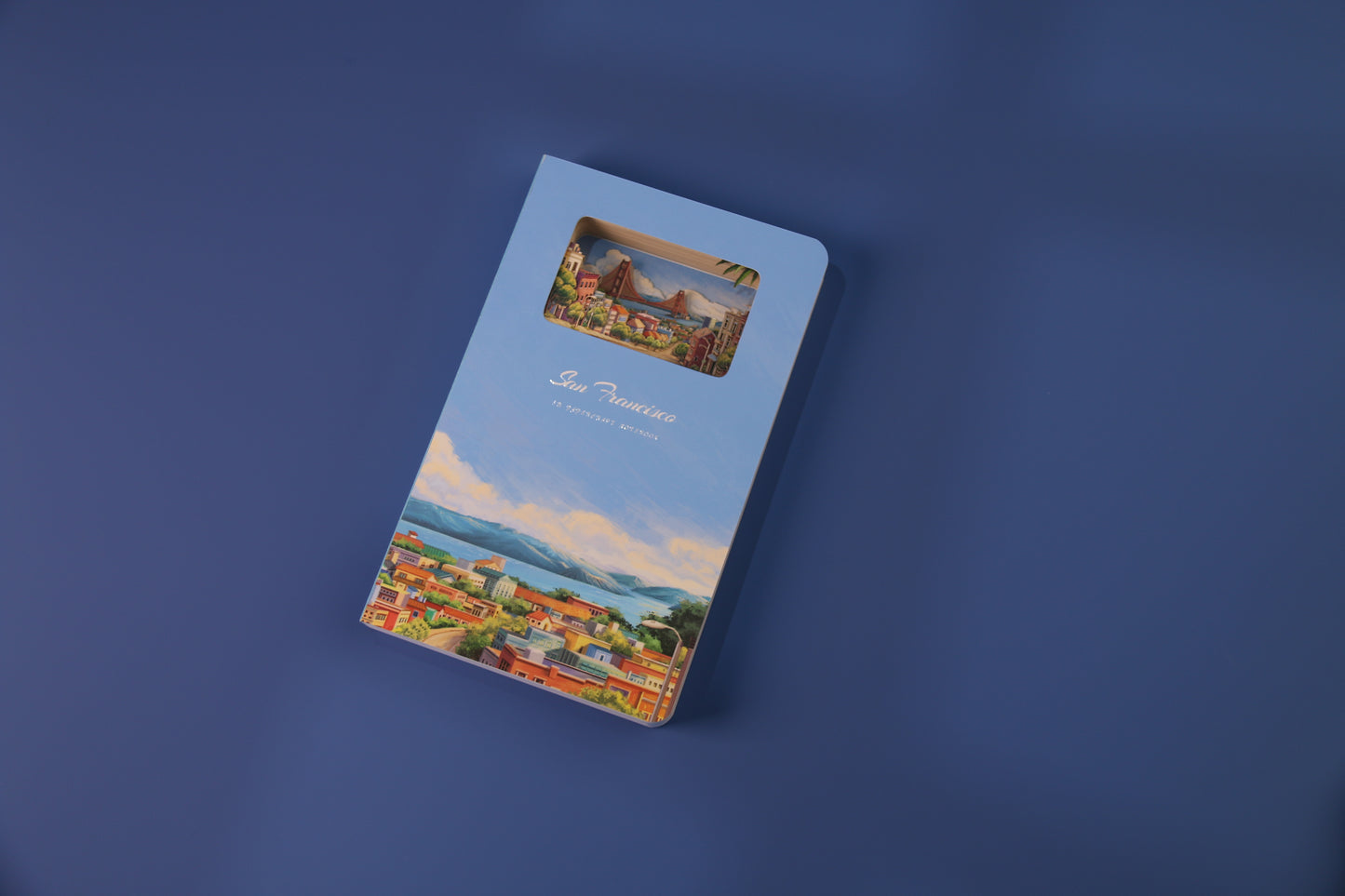 3D Paper-cut Notebook San Francisco