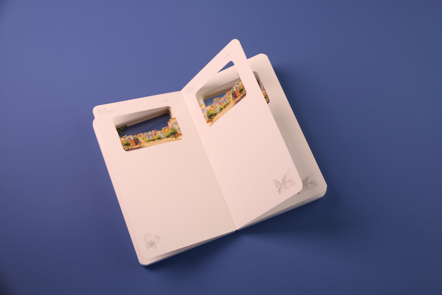 3D Paper-cut Notebook San Francisco