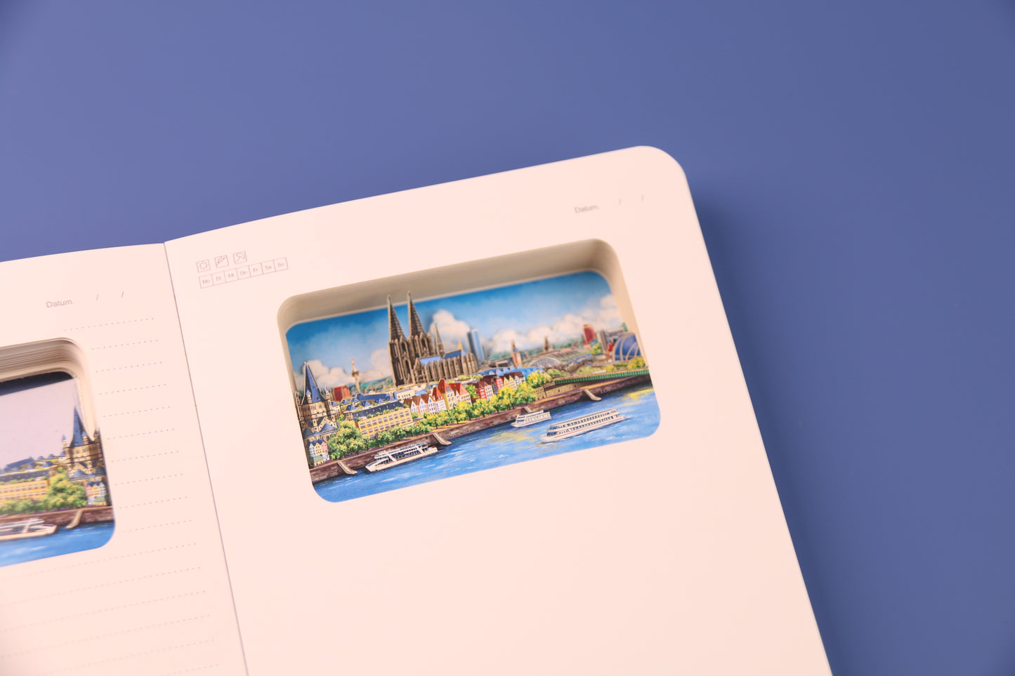 3D Notizbuch Köln