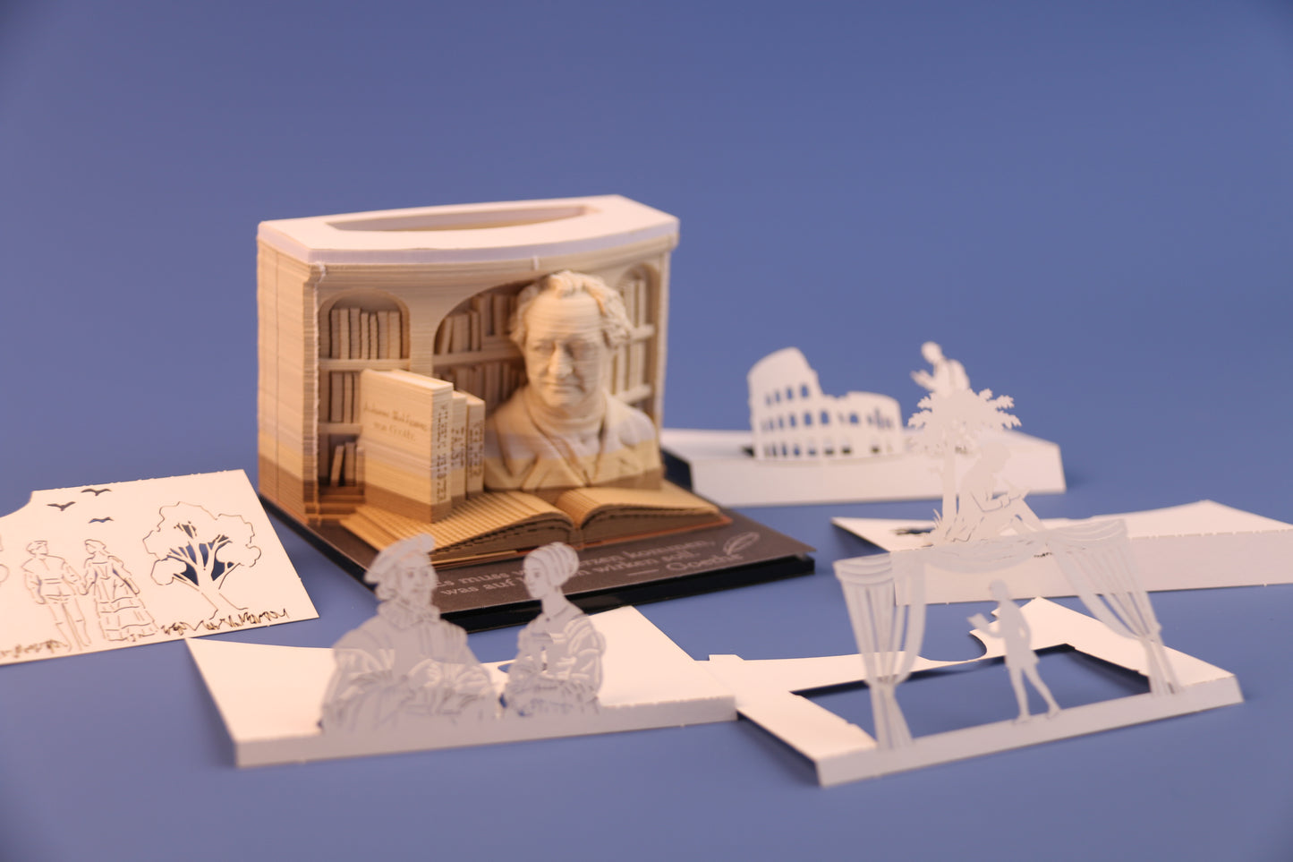 3D-Notizblock „Johann Wolfgang von Goethe“