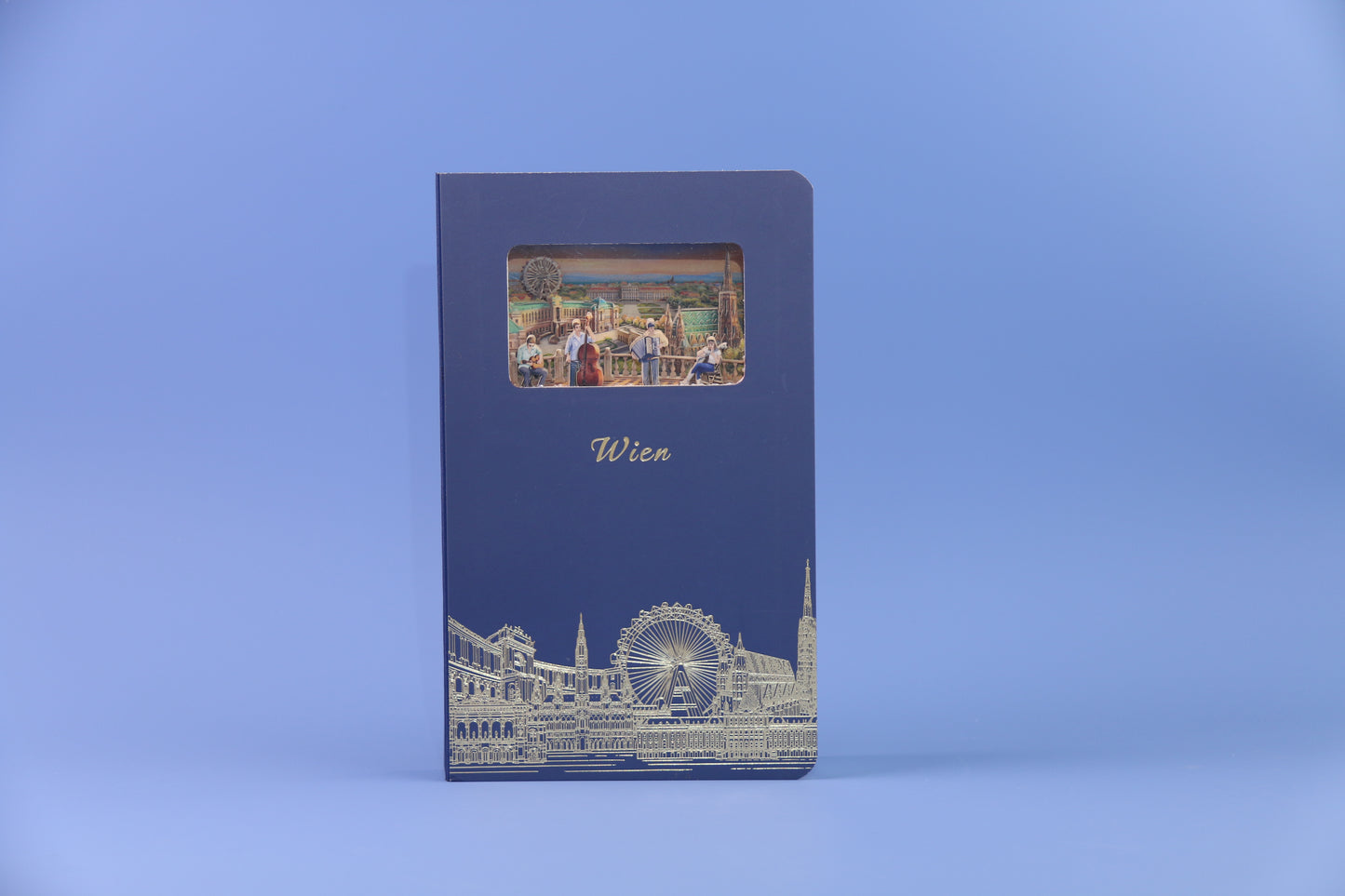 3D Notizbuch Wien