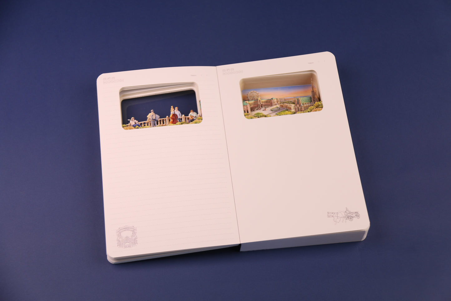 3D Notizbuch Wien