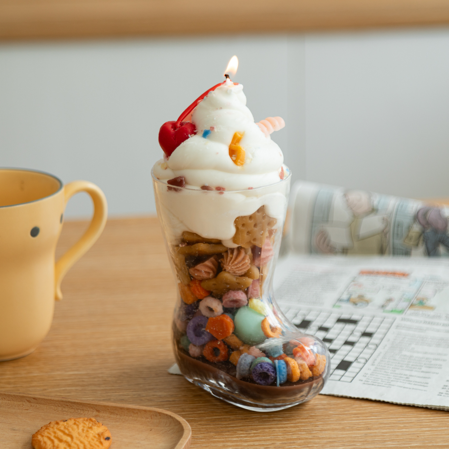 Candle “Cookie Crystal Shoes”