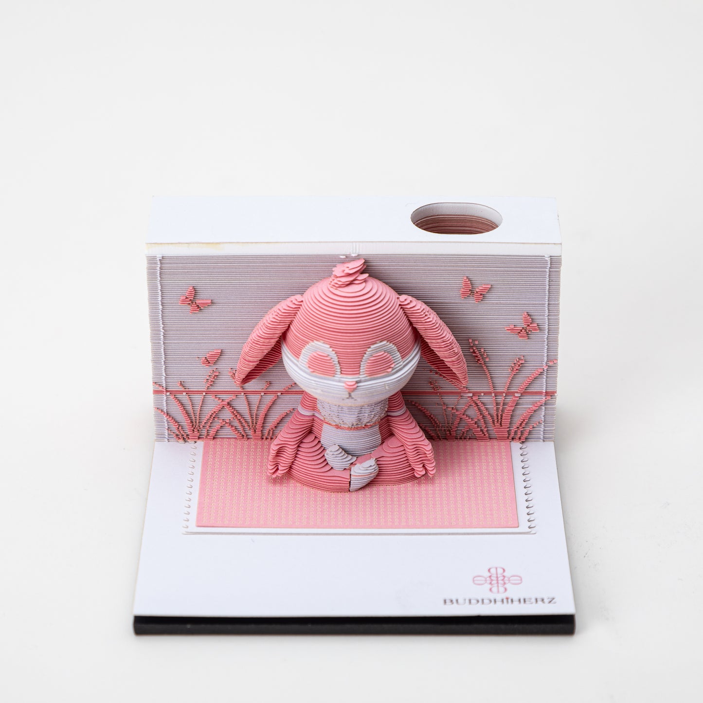 3D Notepad: Meditating Rabbit