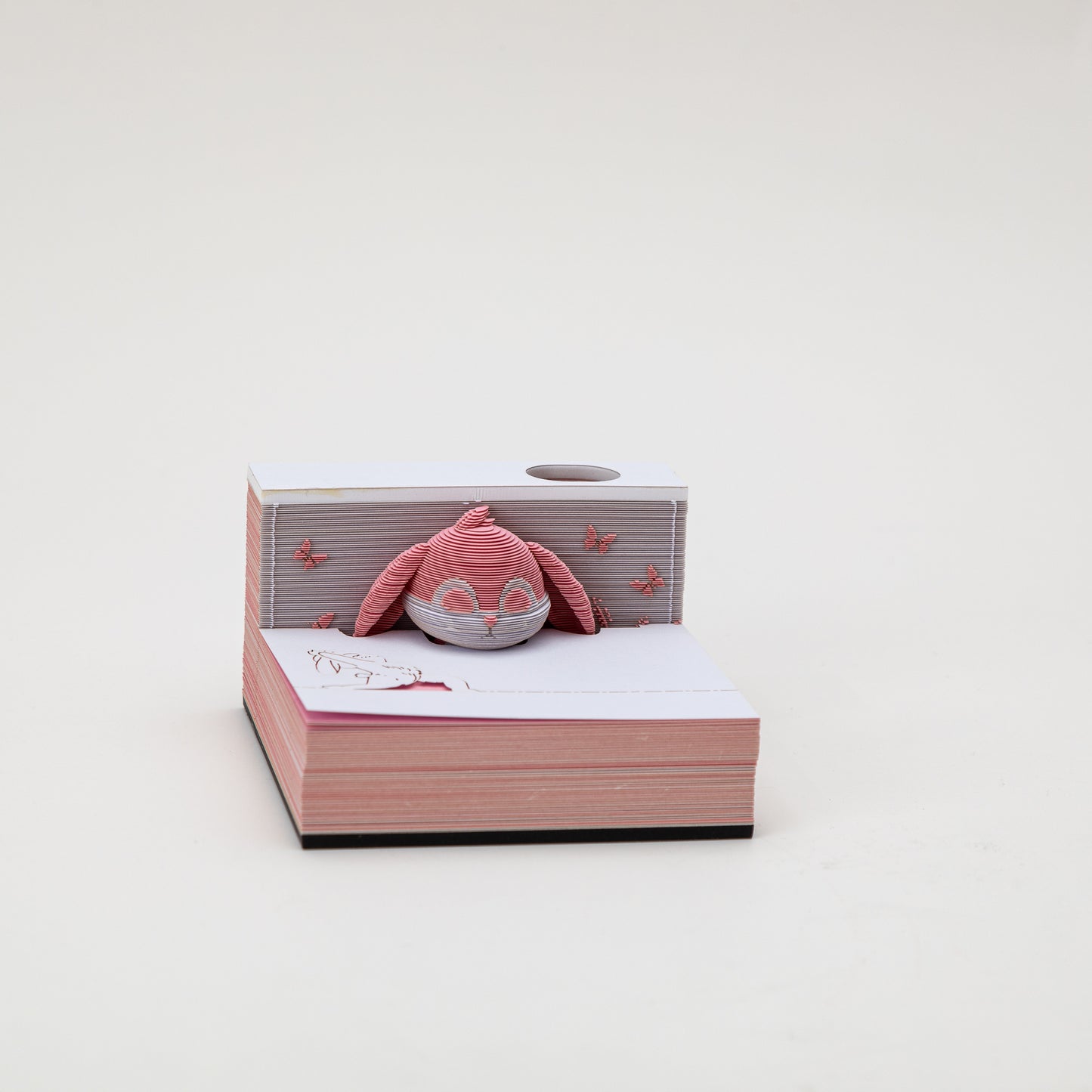 3D Notepad: Meditating Rabbit