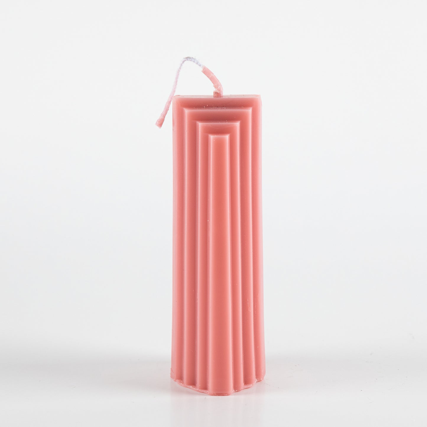 Scented candle “Striped Pillar”