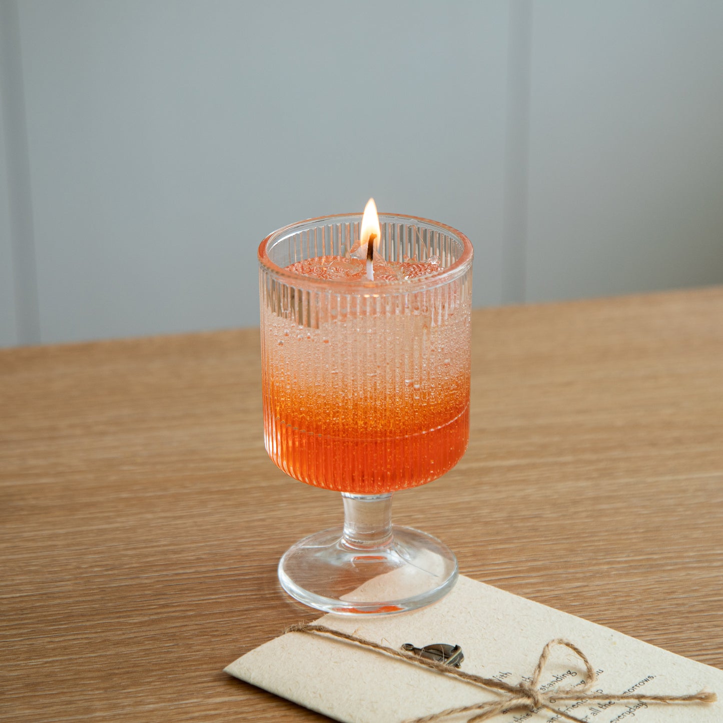 Cocktail candle: Aperol Spritz