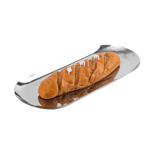 Baguette scented candle with coaster