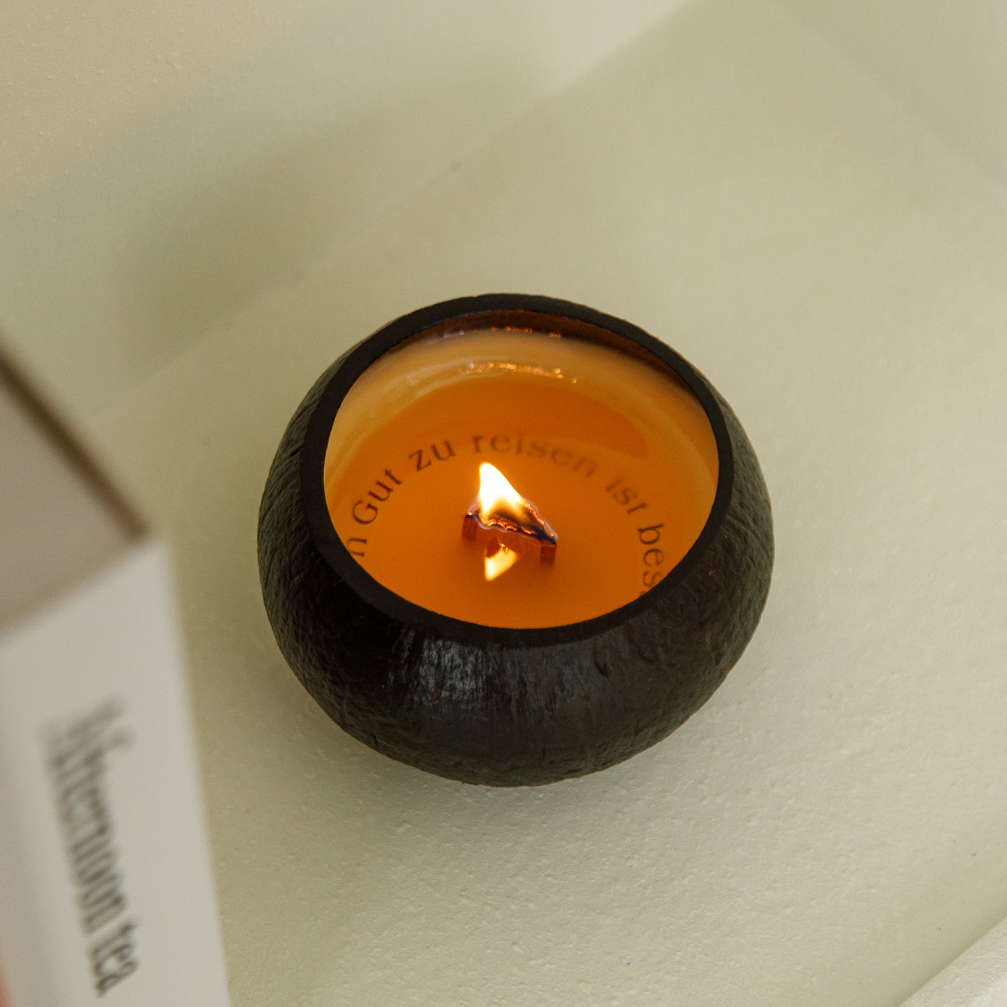 Scented candle "Coconut shell"