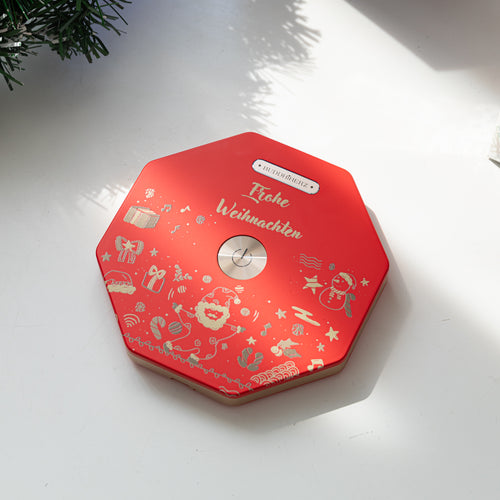 Drehbare LED-Lampe "Winterliche Weihnachten"