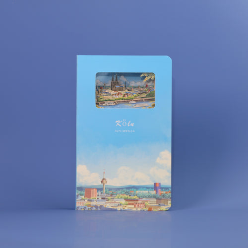 3D Notizbuch Köln
