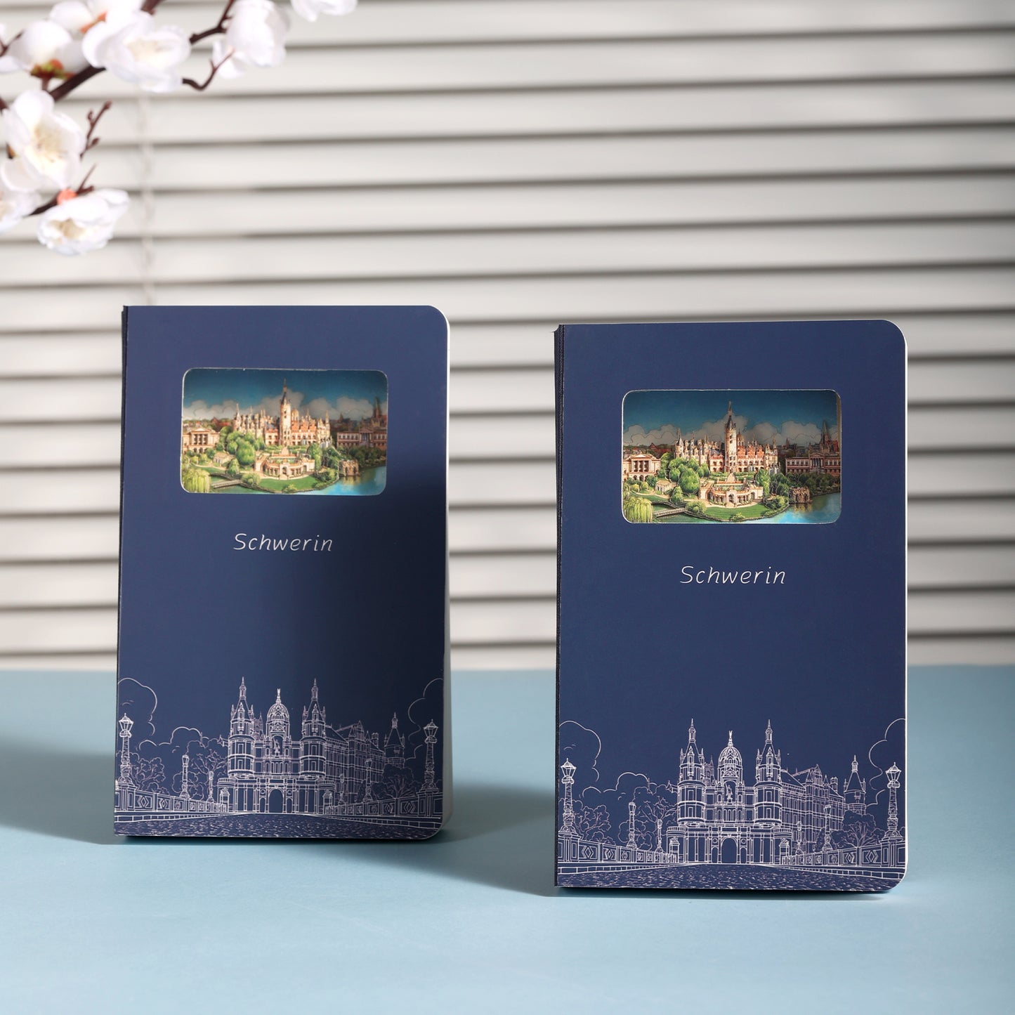 3D Notizbuch Schwerin