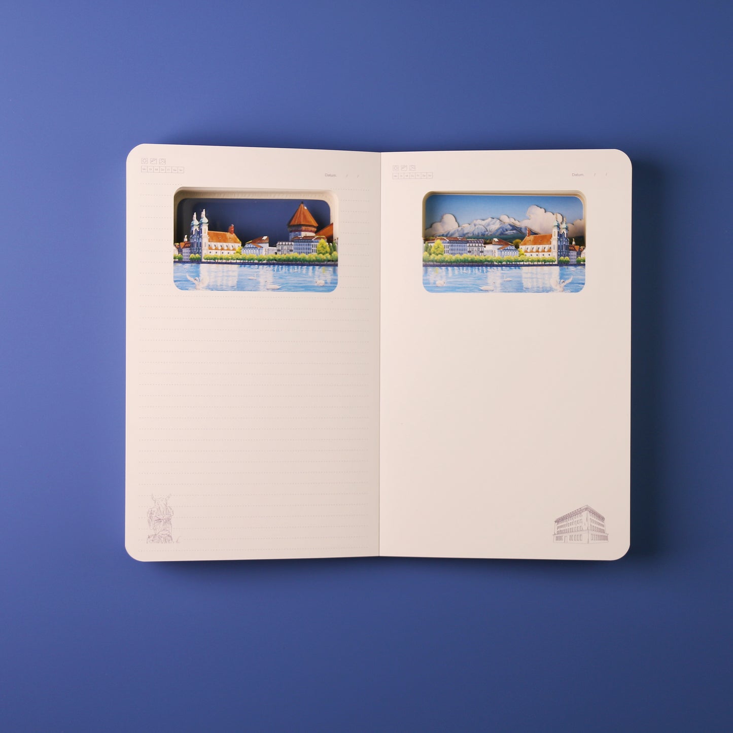 3D-Notizbuch Luzern