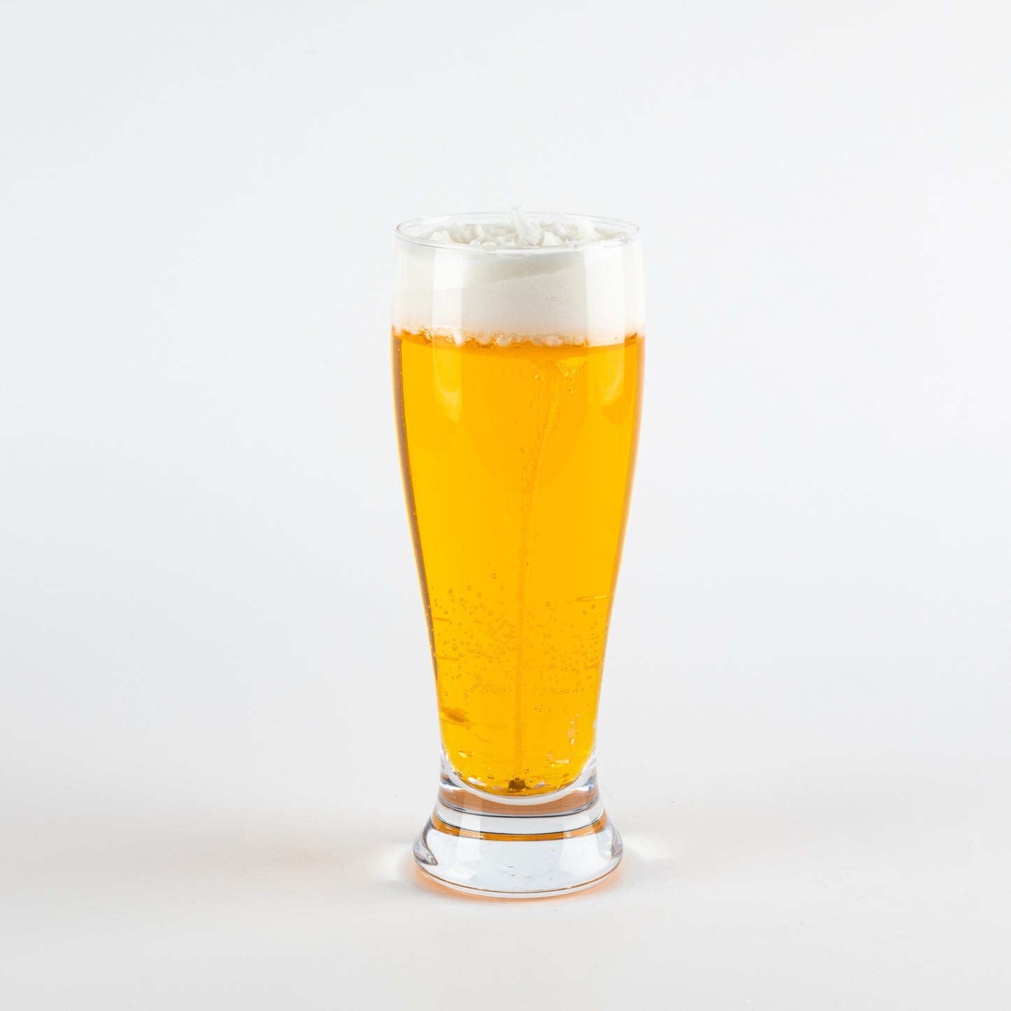Scented candle, beer glass medium