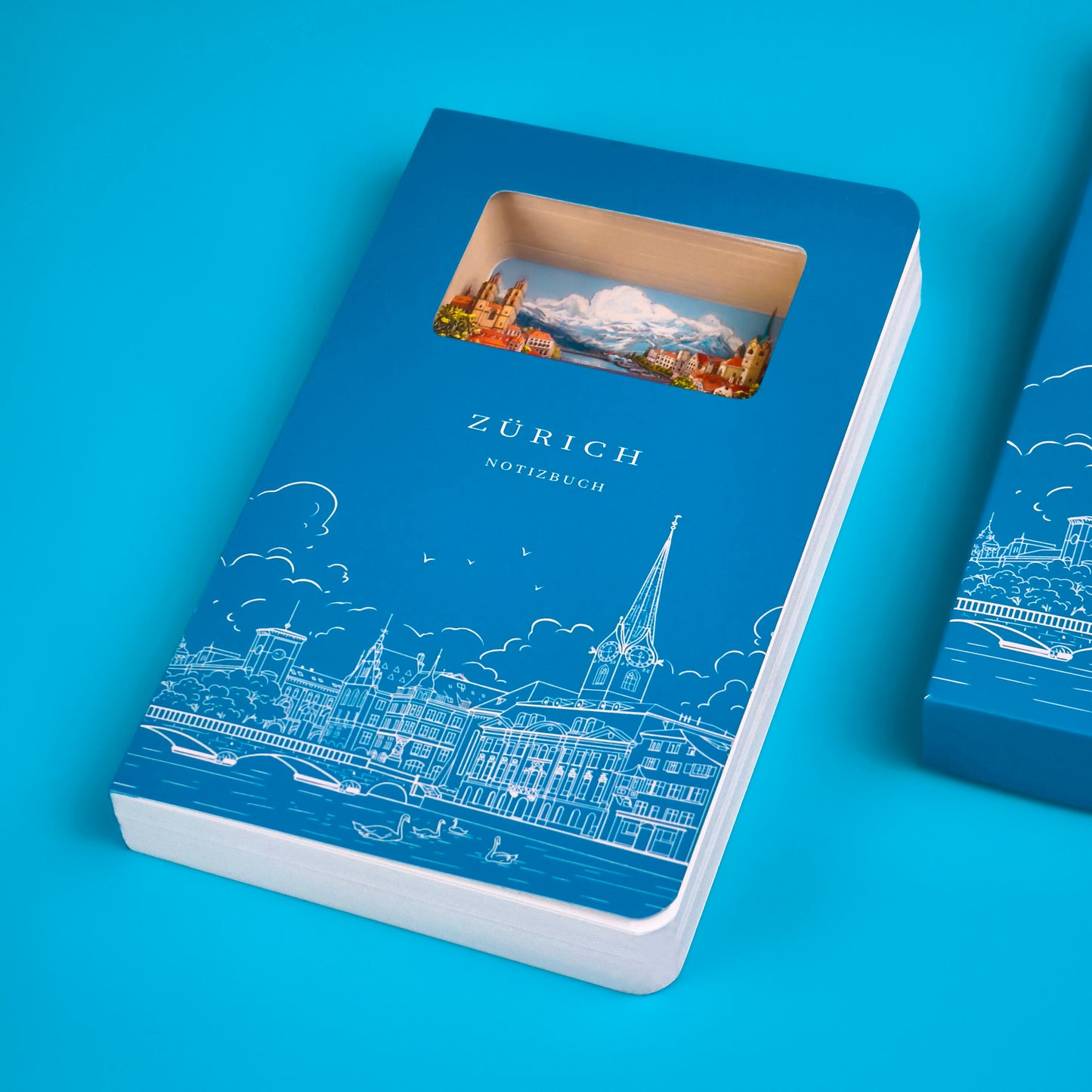 3D Notizbuch Zürich