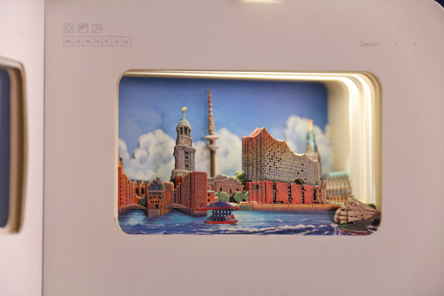 3D Notizbuch Hamburg