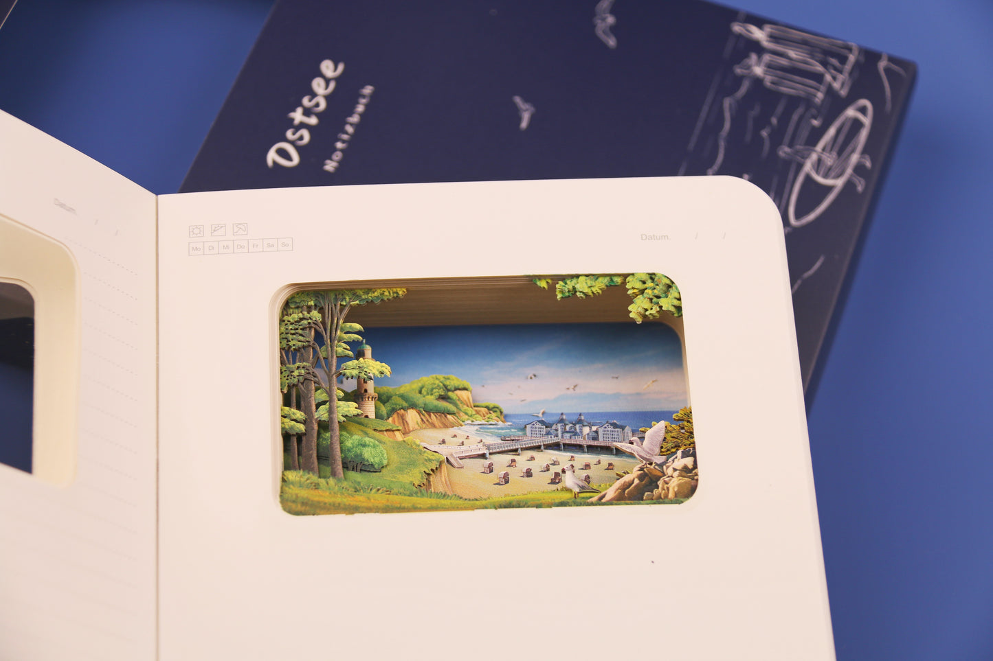 3D-Notizbuch Ostsee