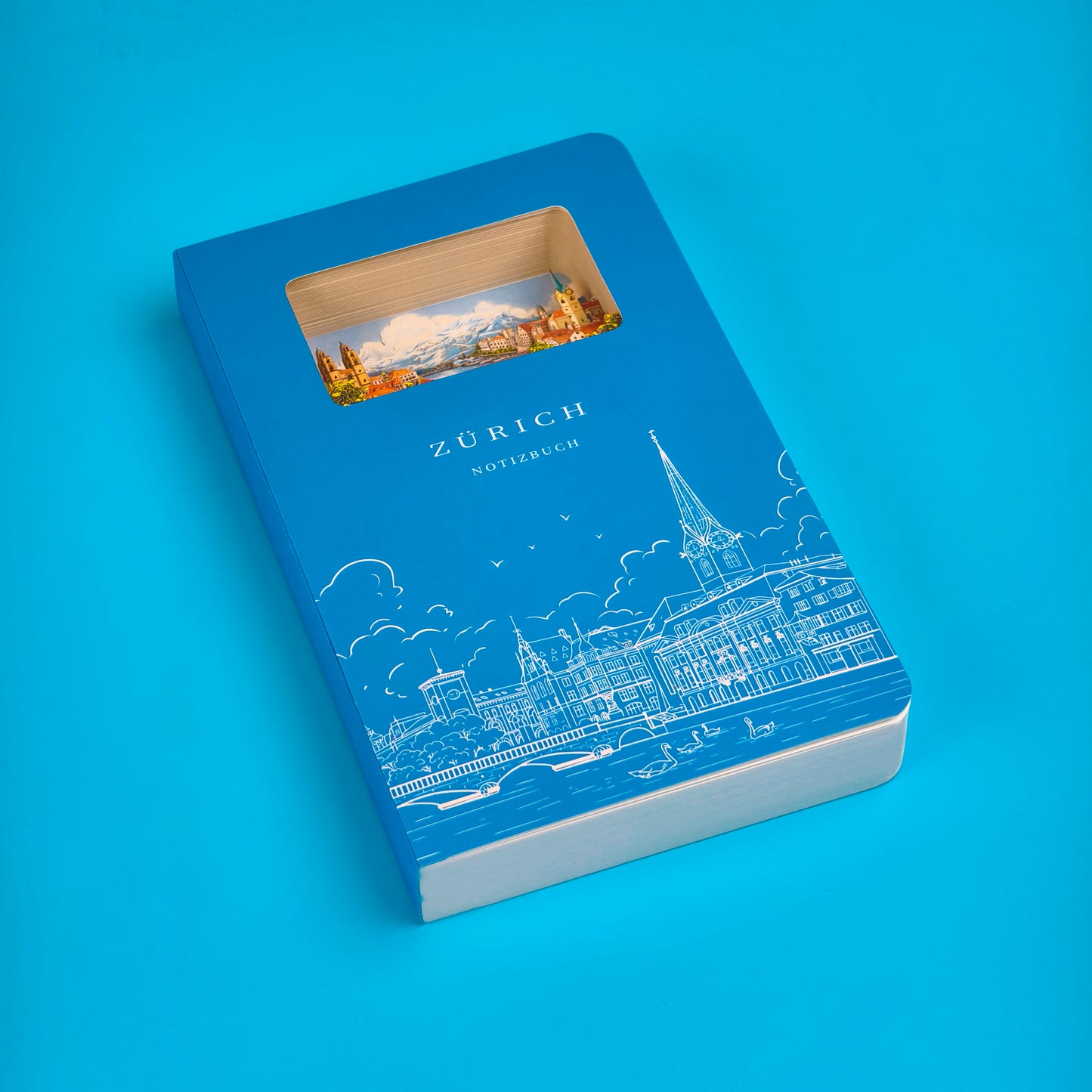 3D Notizbuch Zürich