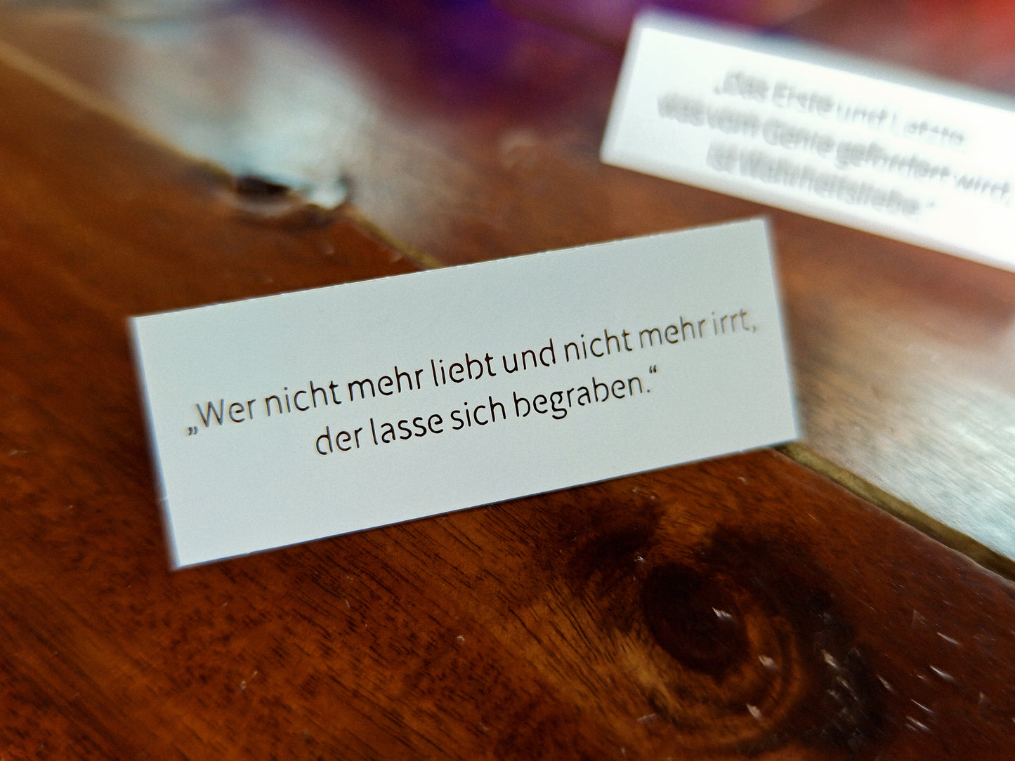 3D Notizblock Goethe