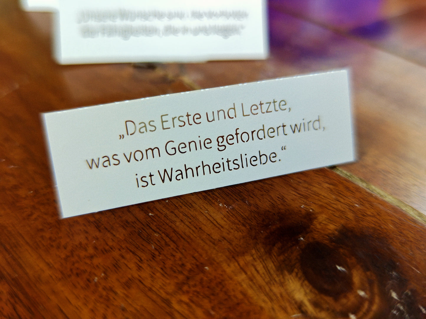 3D Notizblock Goethe