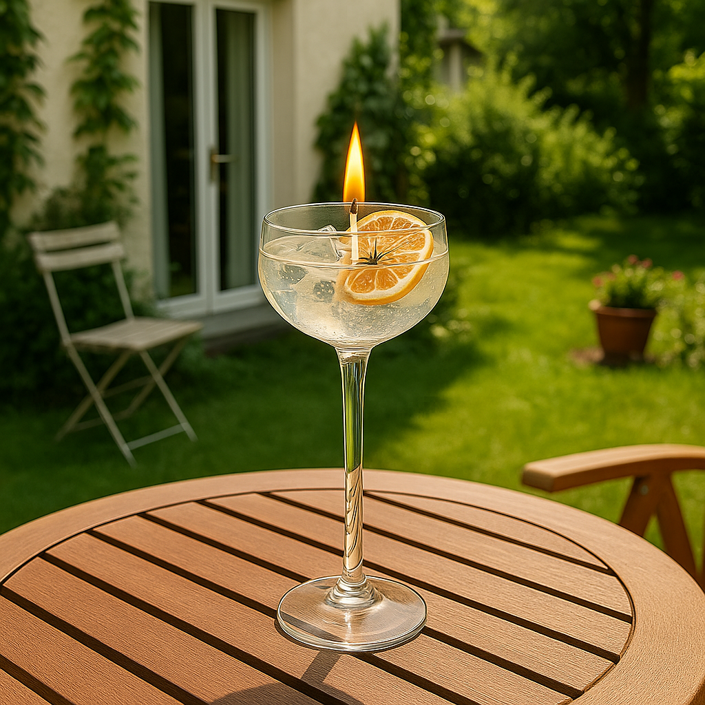 Duftkerze im Gin Tonic Look – Für Fans von Drinks & Design