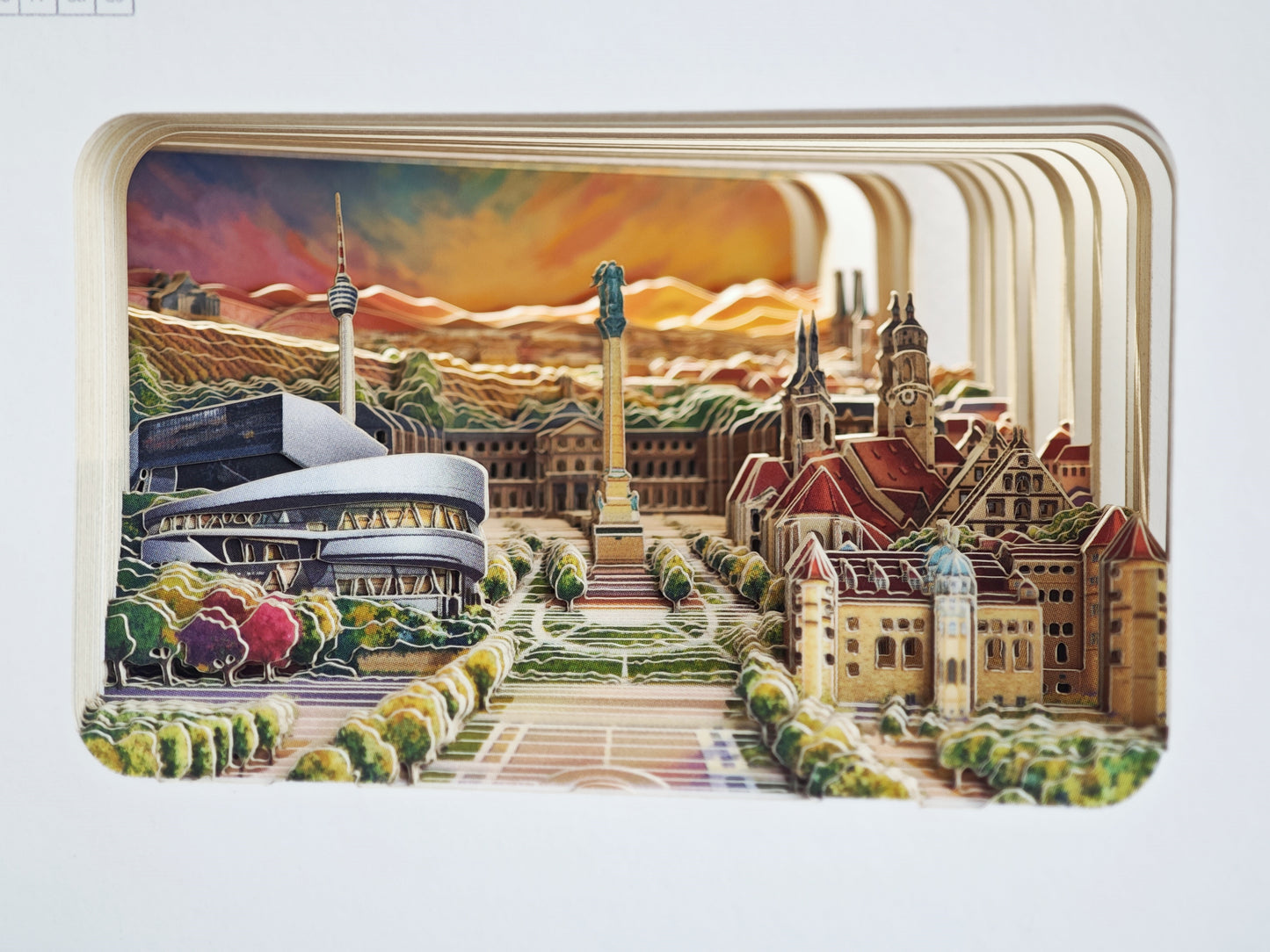 3D - Notizbuch Stuttgart