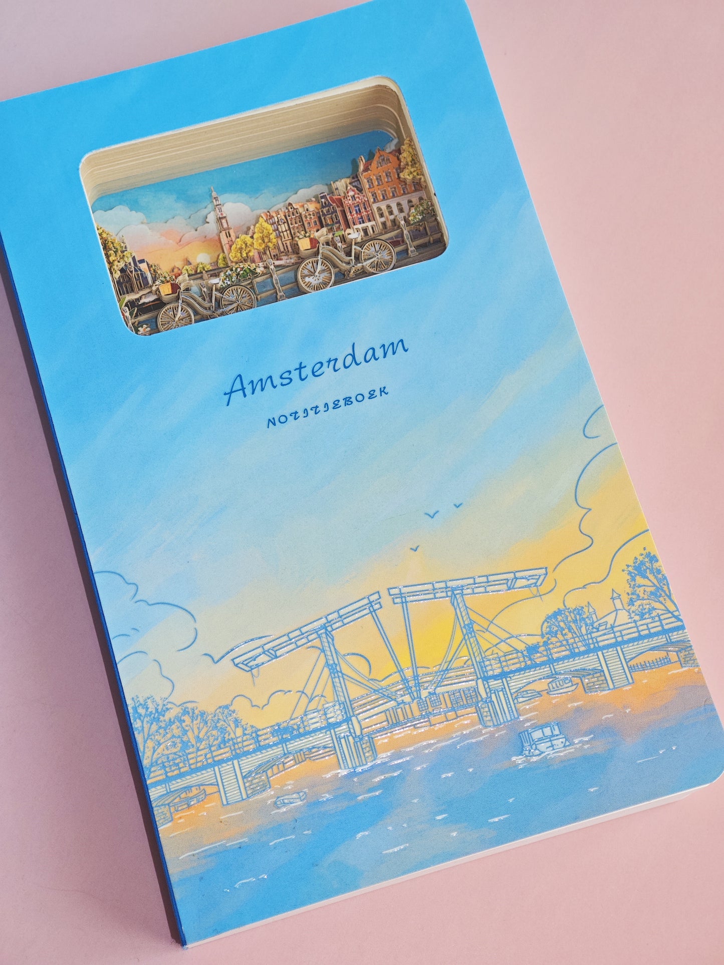 3D - Notizbuch Amsterdam