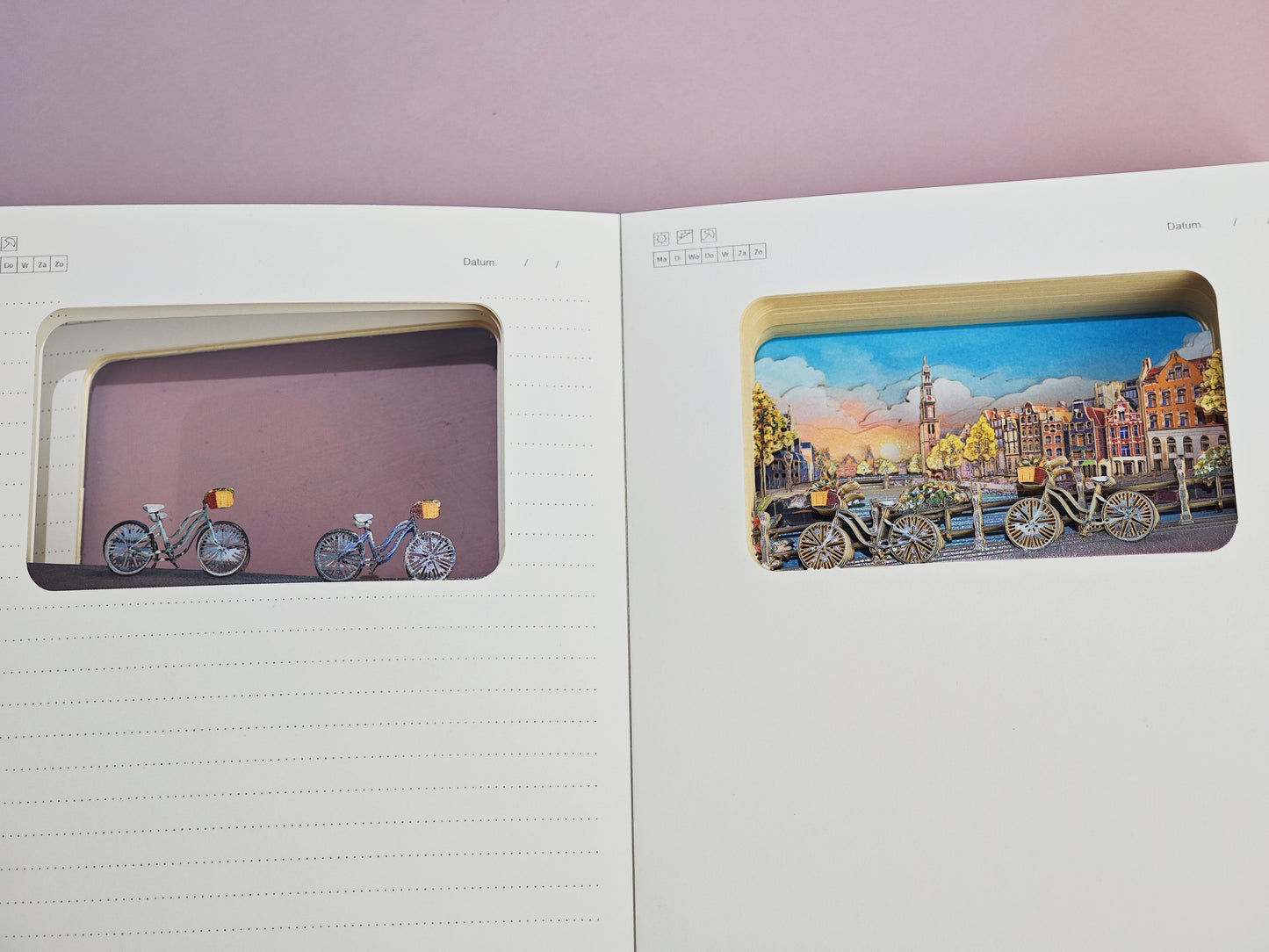 3D - Notizbuch Amsterdam