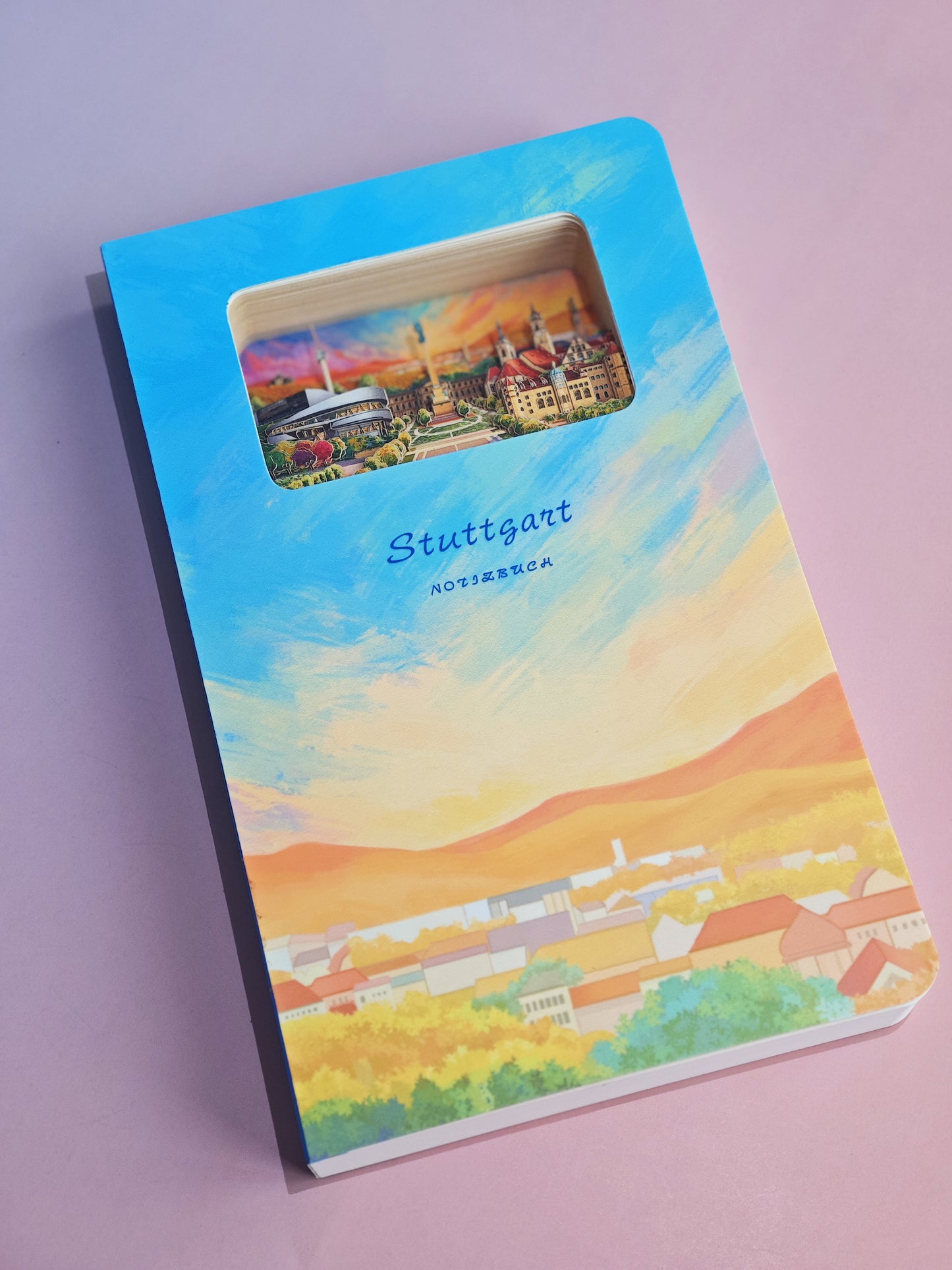3D - Notizbuch Stuttgart
