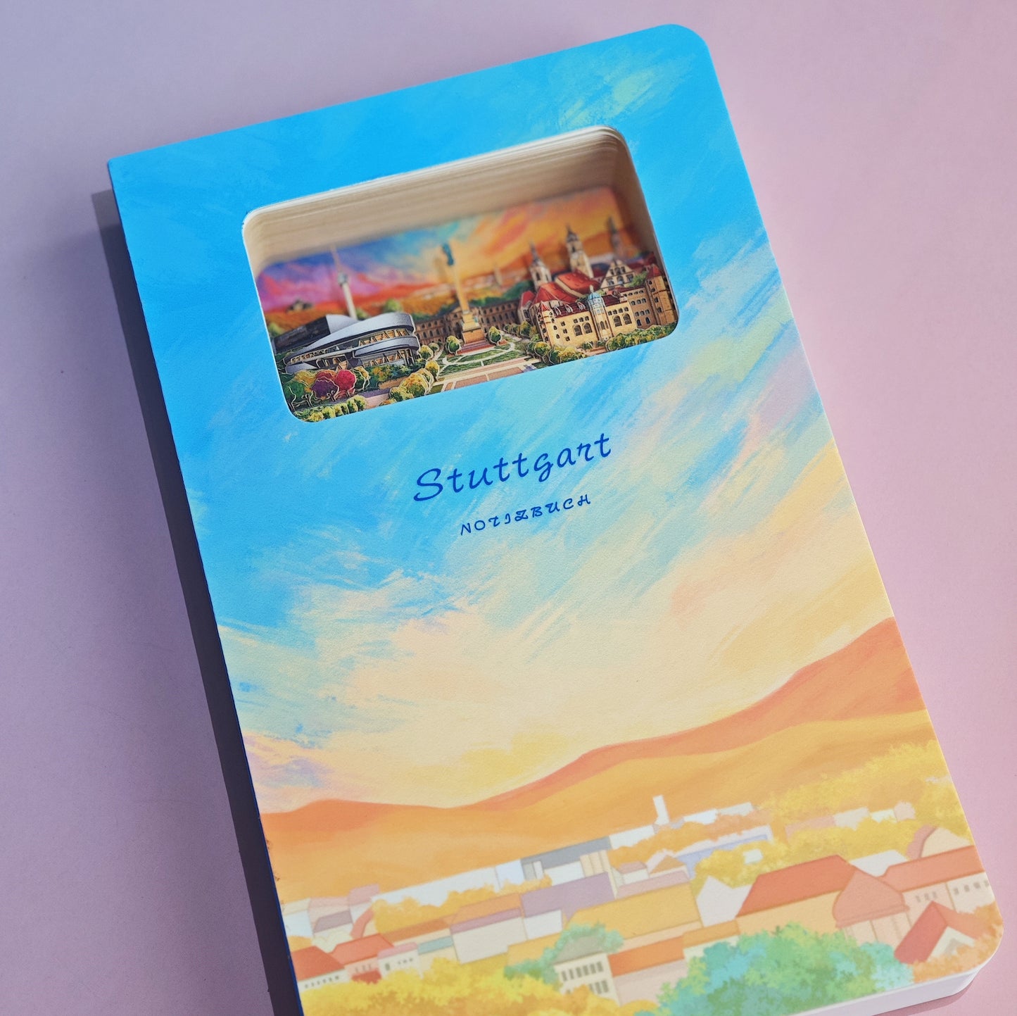 3D - Notizbuch Stuttgart
